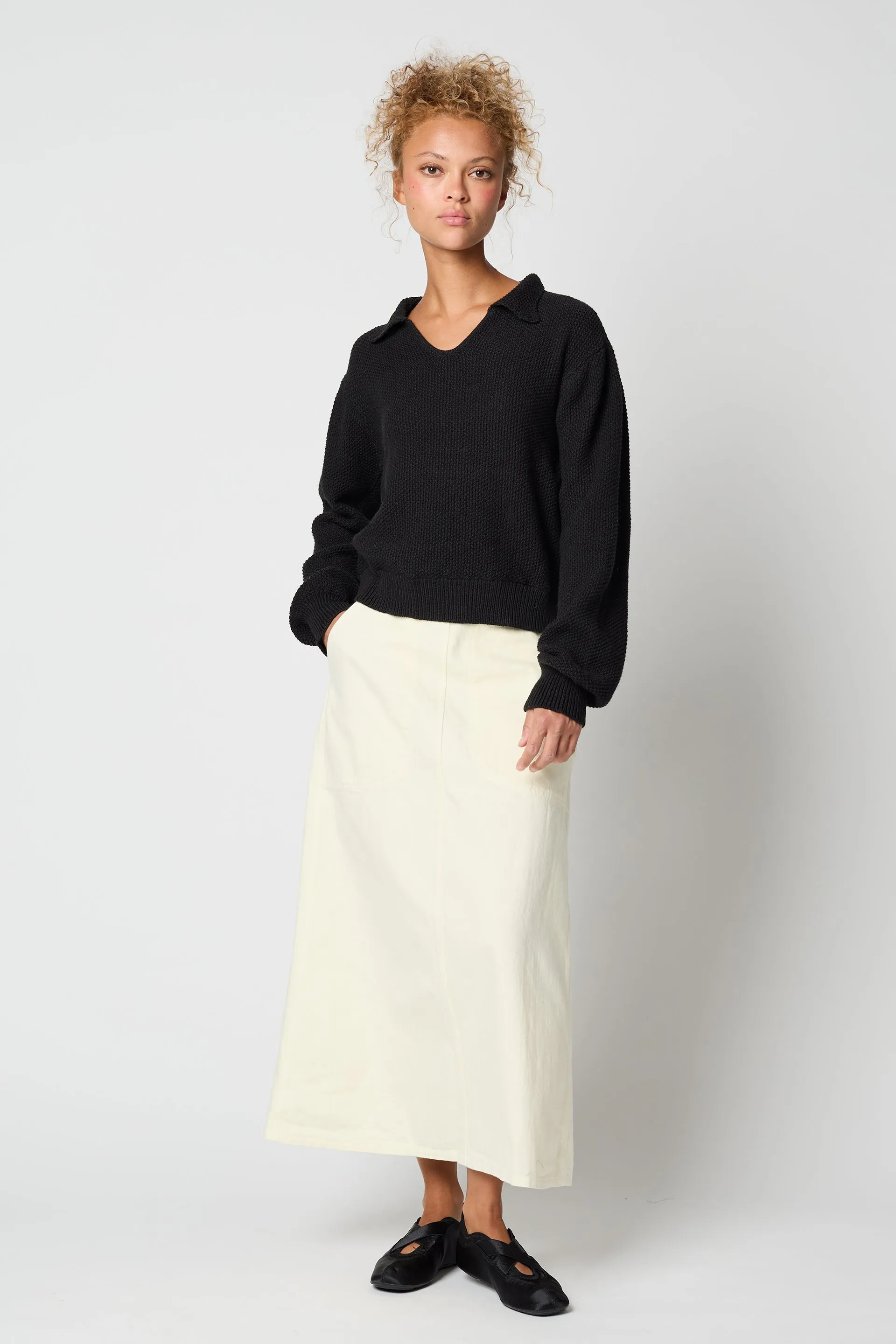 POLO SHIRT LONG SLEEVE sold by Atelier Delphine