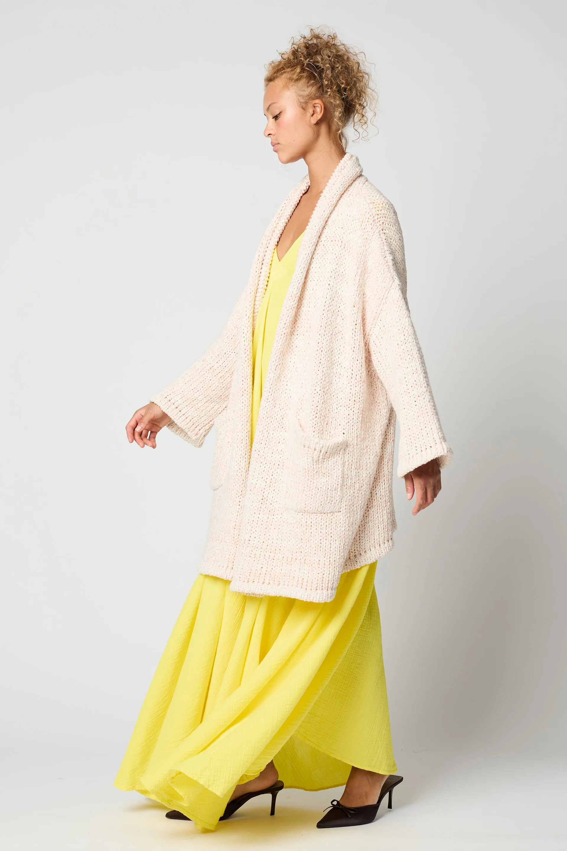 HAORI COAT IN TEXTURE LOOSE COTTON sold by Atelier Delphine product image thumbnail 2