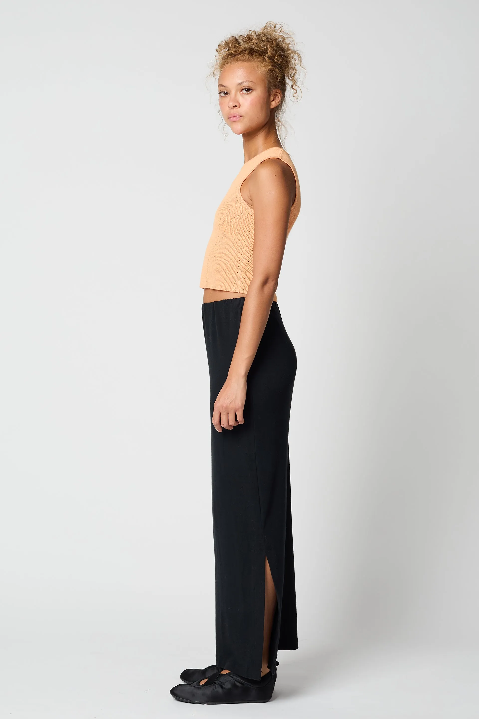 Maxi Skirt in Organic Cotton Jersey sold by Atelier Delphine product image thumbnail 2
