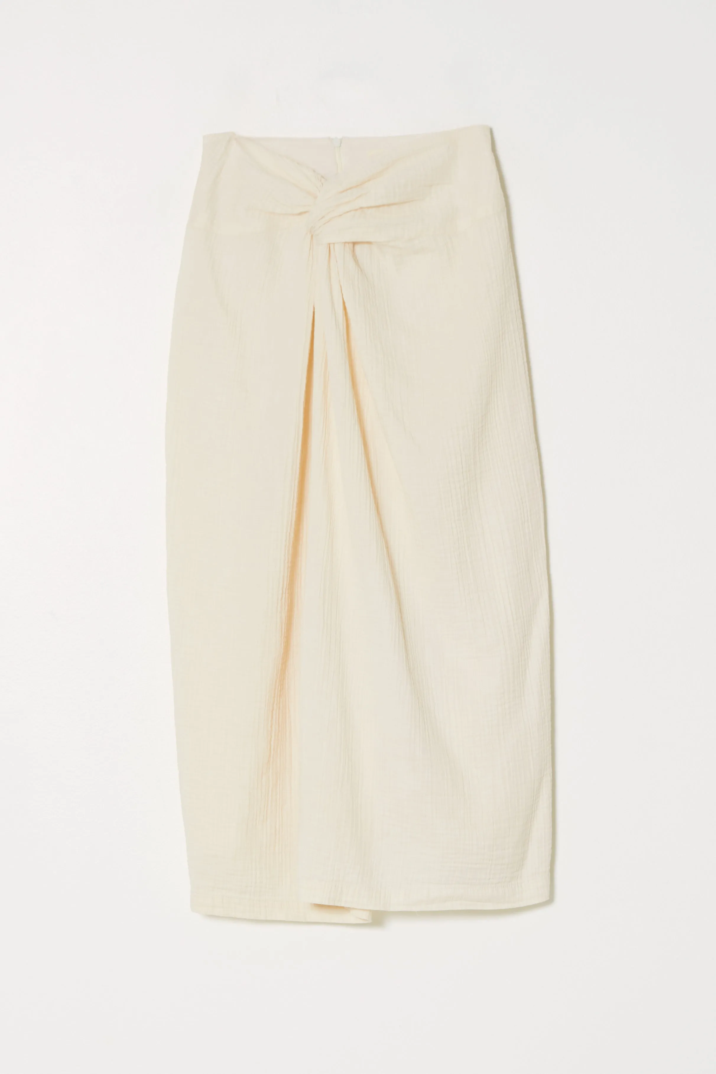 Handkerchief Skirt in Crinkled Cotton sold by Atelier Delphine product image thumbnail 5