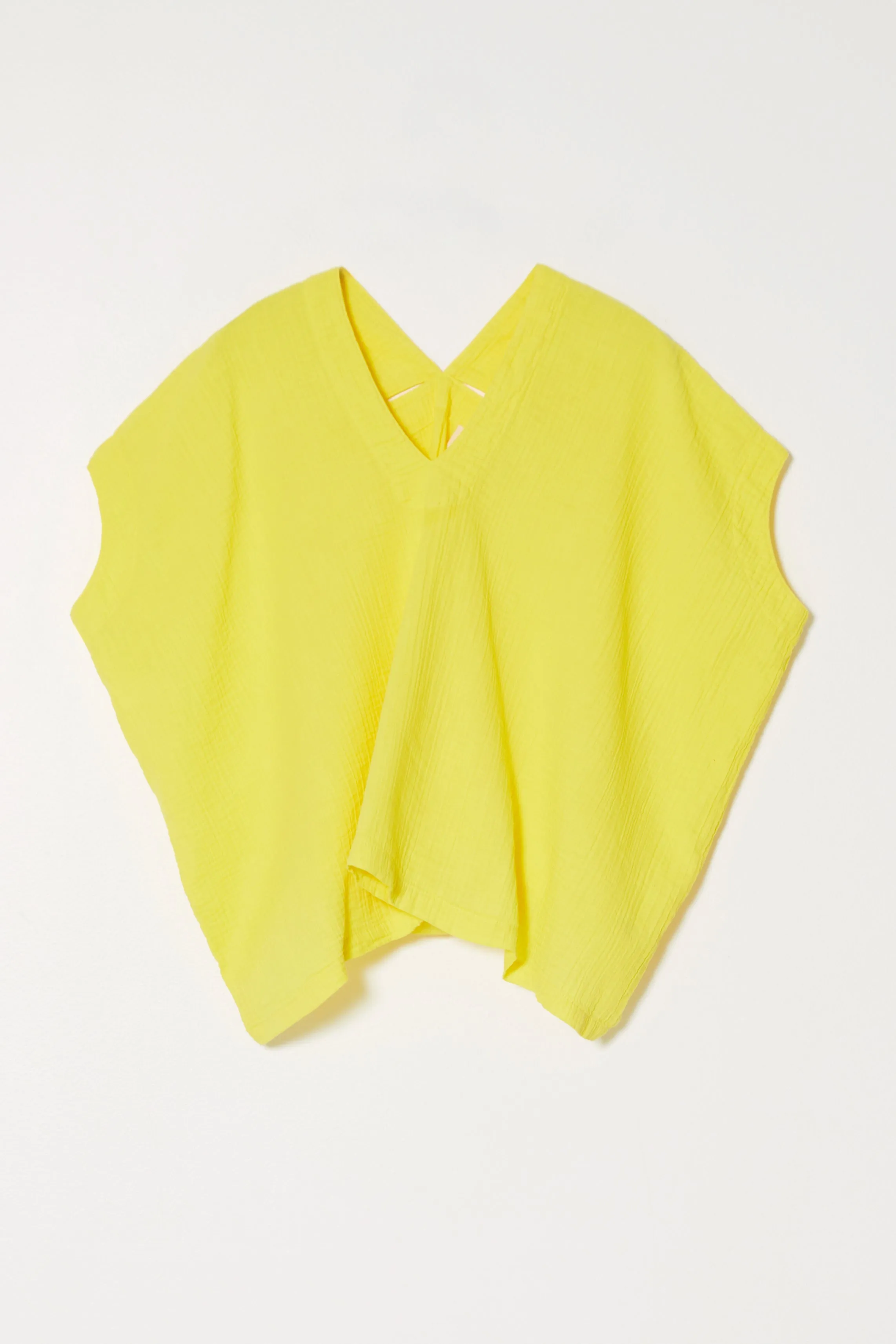 Celeste Top in Organic Crinkled Cotton Seasonal Colors sold by Atelier Delphine product image thumbnail 2