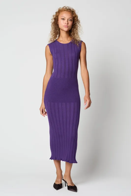 Pointelle Sleeveless Dress sold by Atelier Delphine