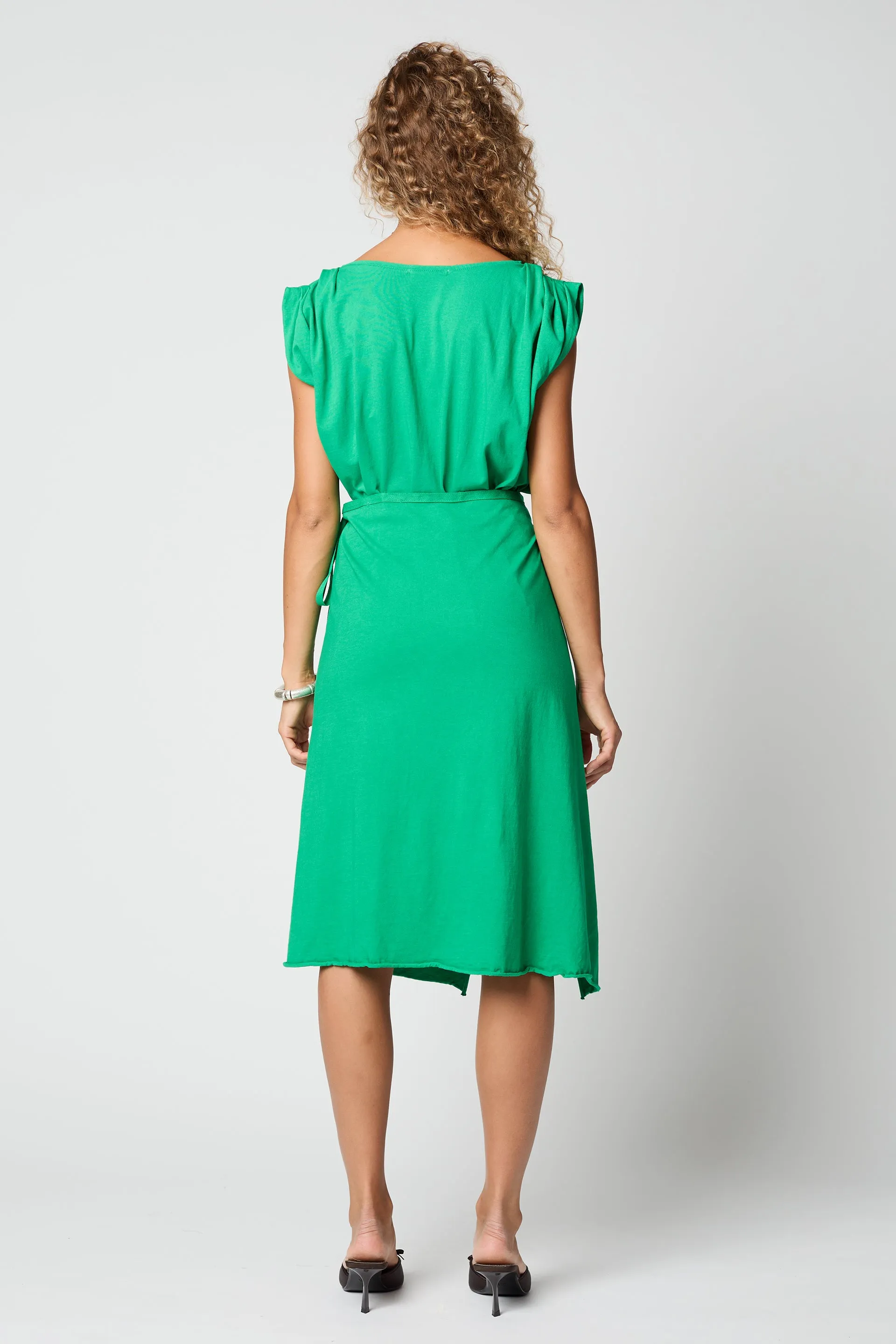 ROLLED UP SLEEVE TUNIC DRESS sold by Atelier Delphine product image thumbnail 3