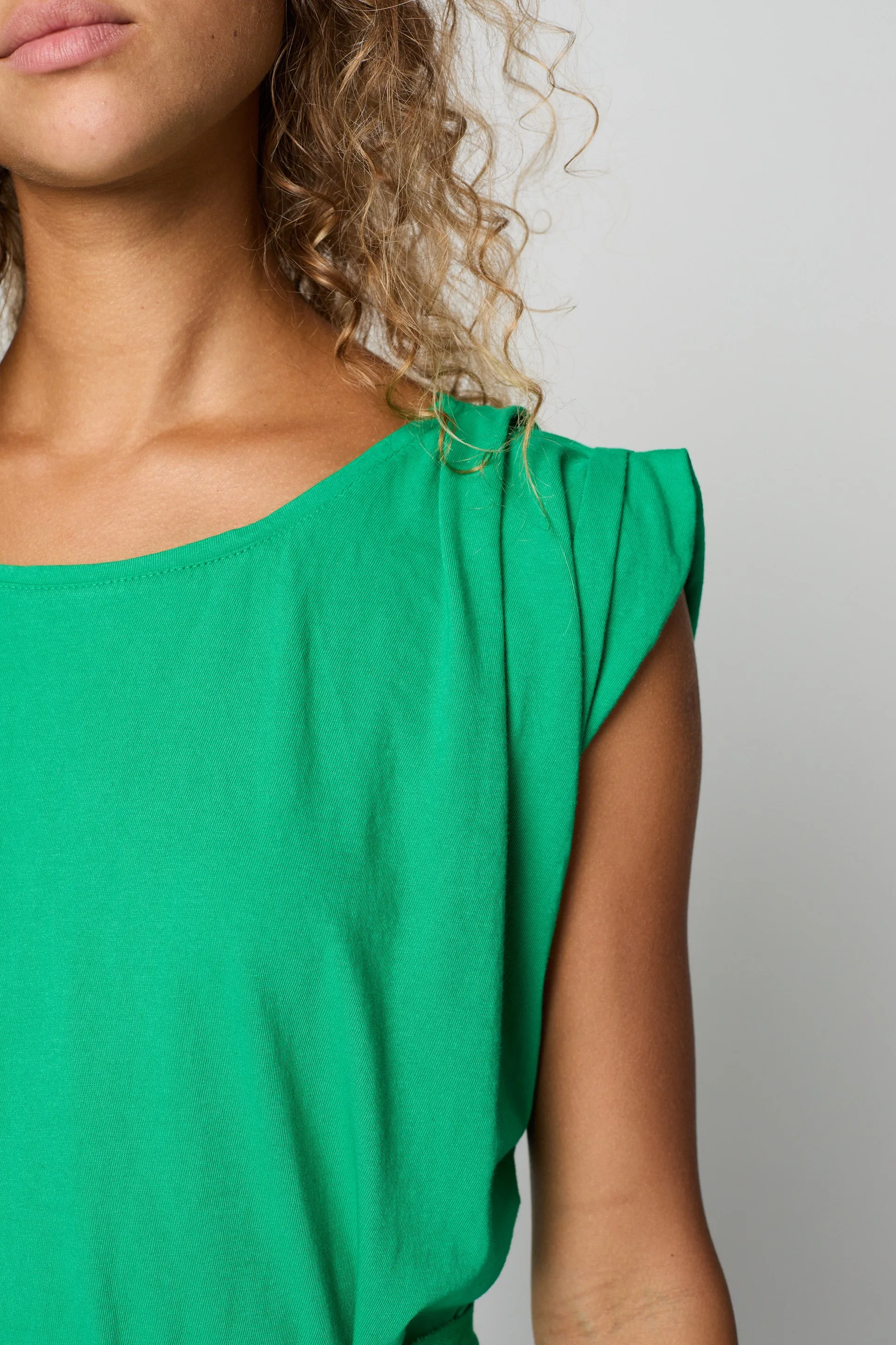 ROLLED UP SLEEVE TUNIC DRESS sold by Atelier Delphine product image thumbnail 4