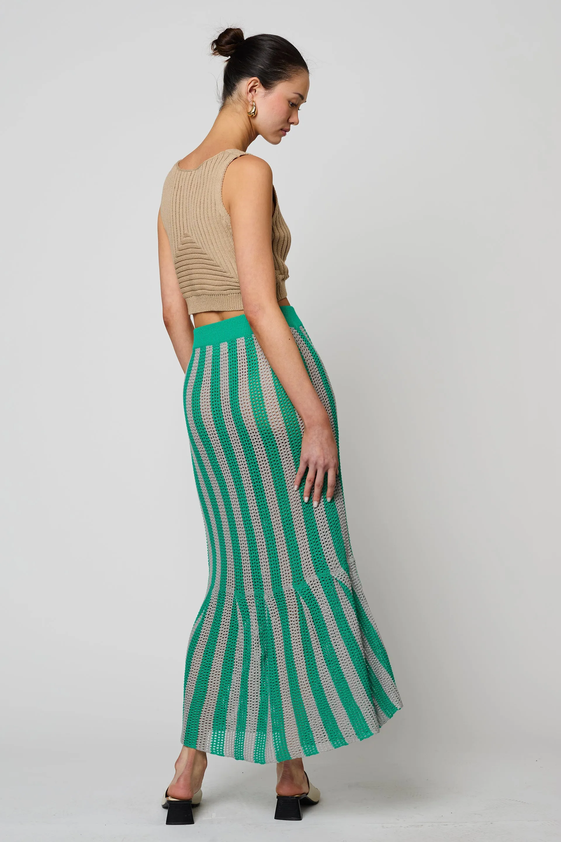 FRIDA SKIRT OPENWORK KNIT sold by Atelier Delphine product image thumbnail 5