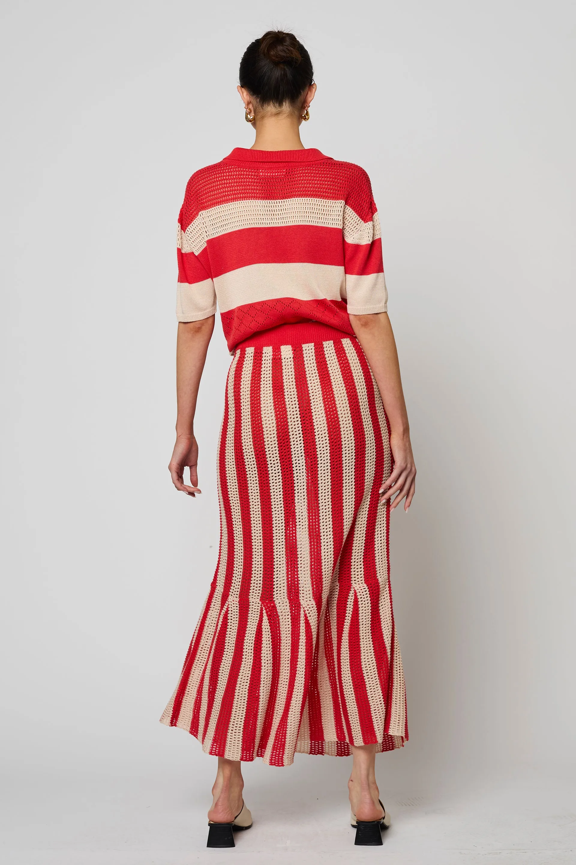 FRIDA SKIRT OPENWORK KNIT sold by Atelier Delphine product image thumbnail 3