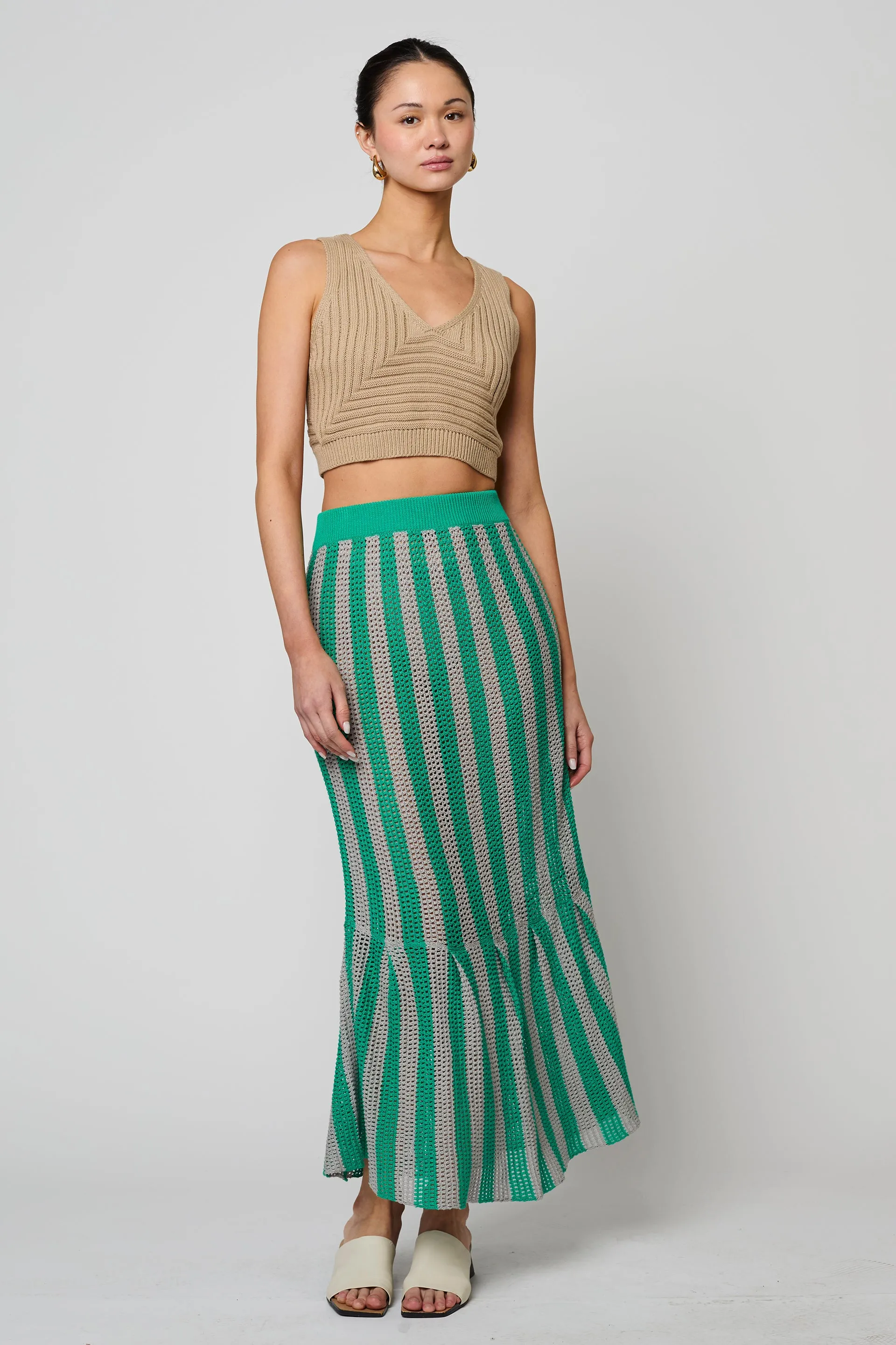 FRIDA SKIRT OPENWORK KNIT sold by Atelier Delphine product image thumbnail 4