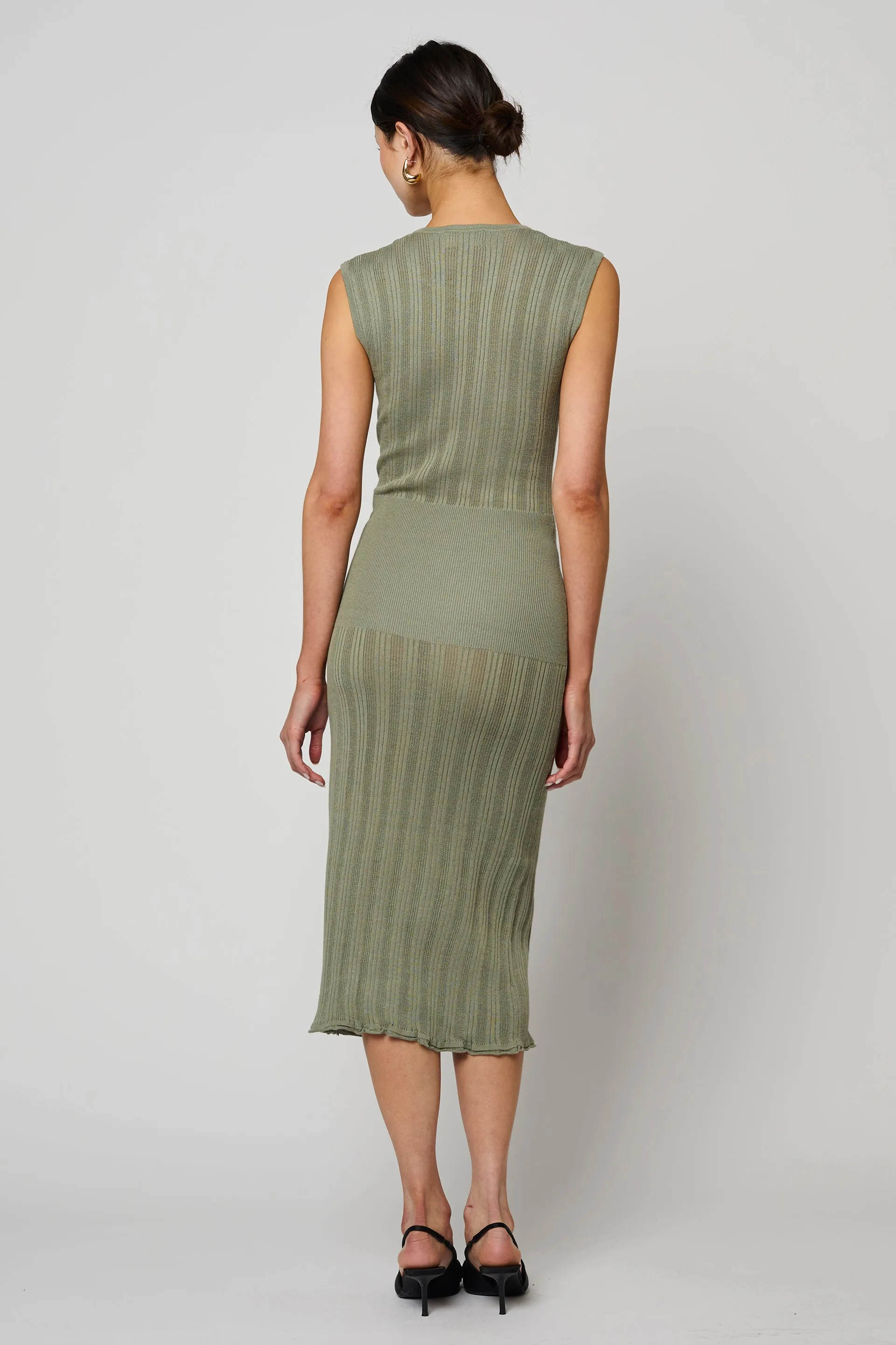 POINTELLE LONG DRESS sold by Atelier Delphine product image thumbnail 3