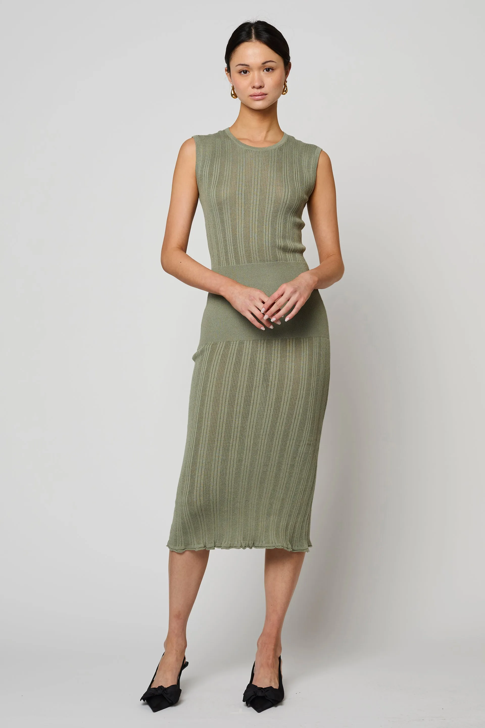 POINTELLE LONG DRESS sold by Atelier Delphine product image thumbnail 2