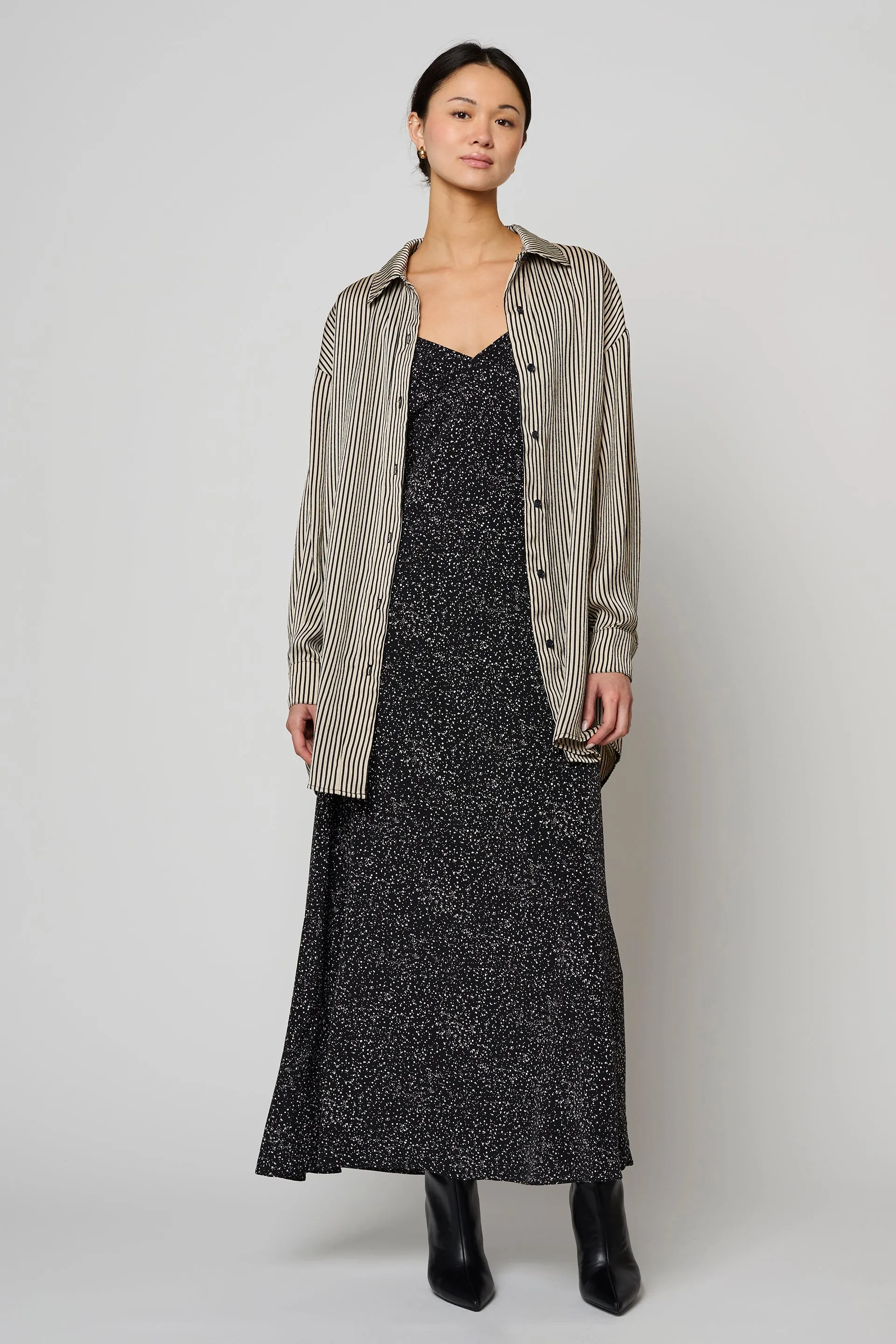 Oversized Overlay in Satin Print sold by Atelier Delphine product image thumbnail 2