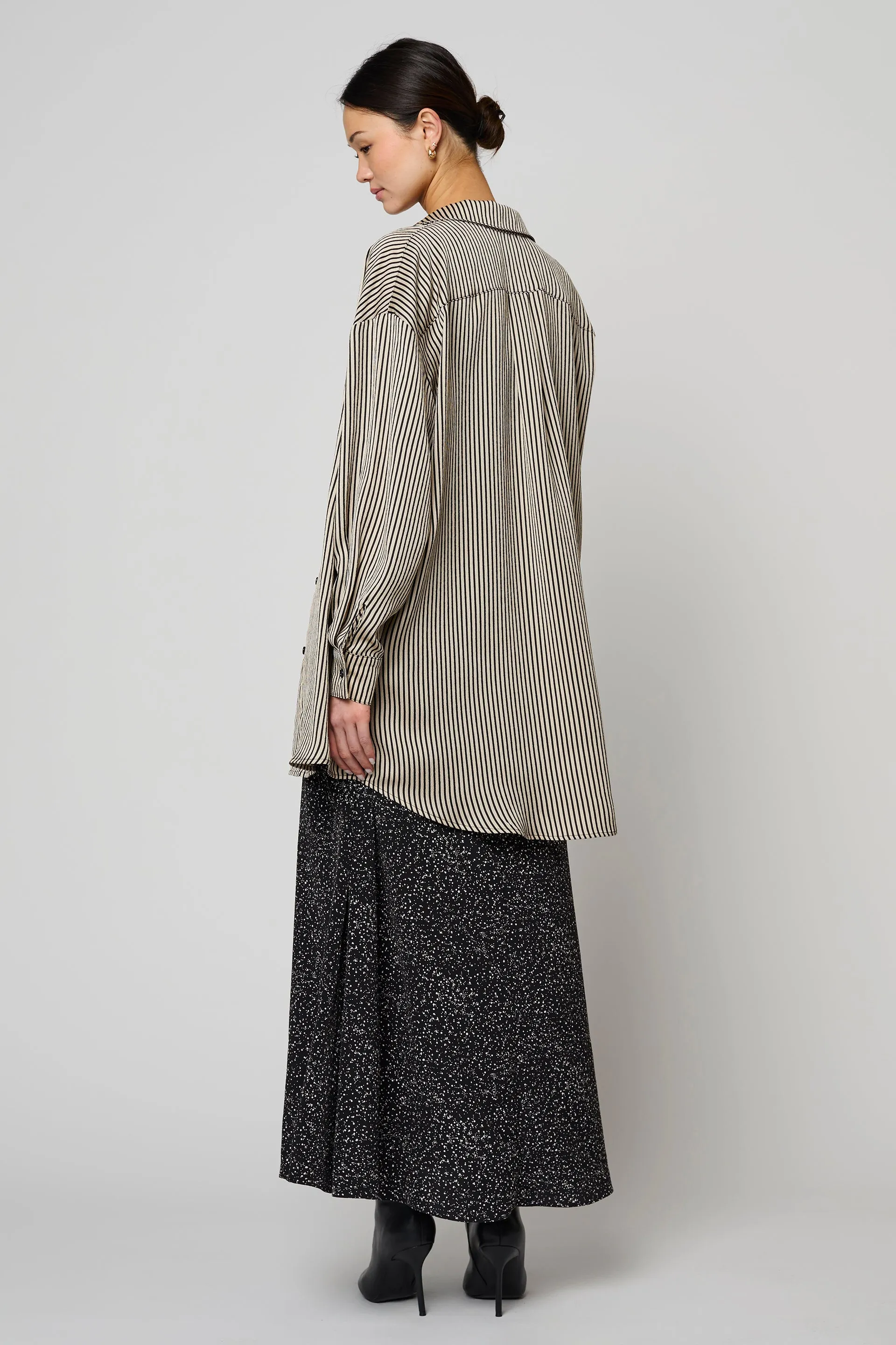 Oversized Overlay in Satin Print sold by Atelier Delphine product image thumbnail 3