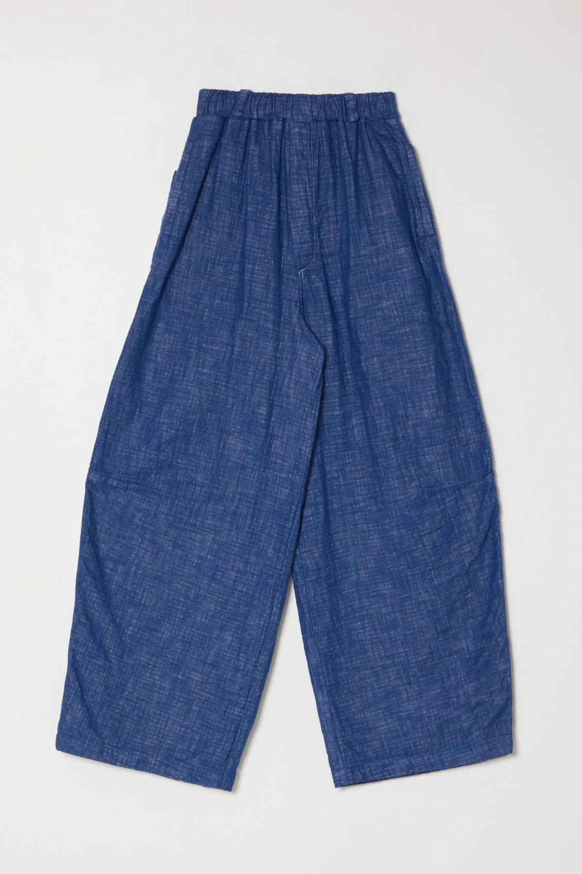 Tall Mikia Pant in Heavy weight Double Layer Gauze sold by Atelier Delphine