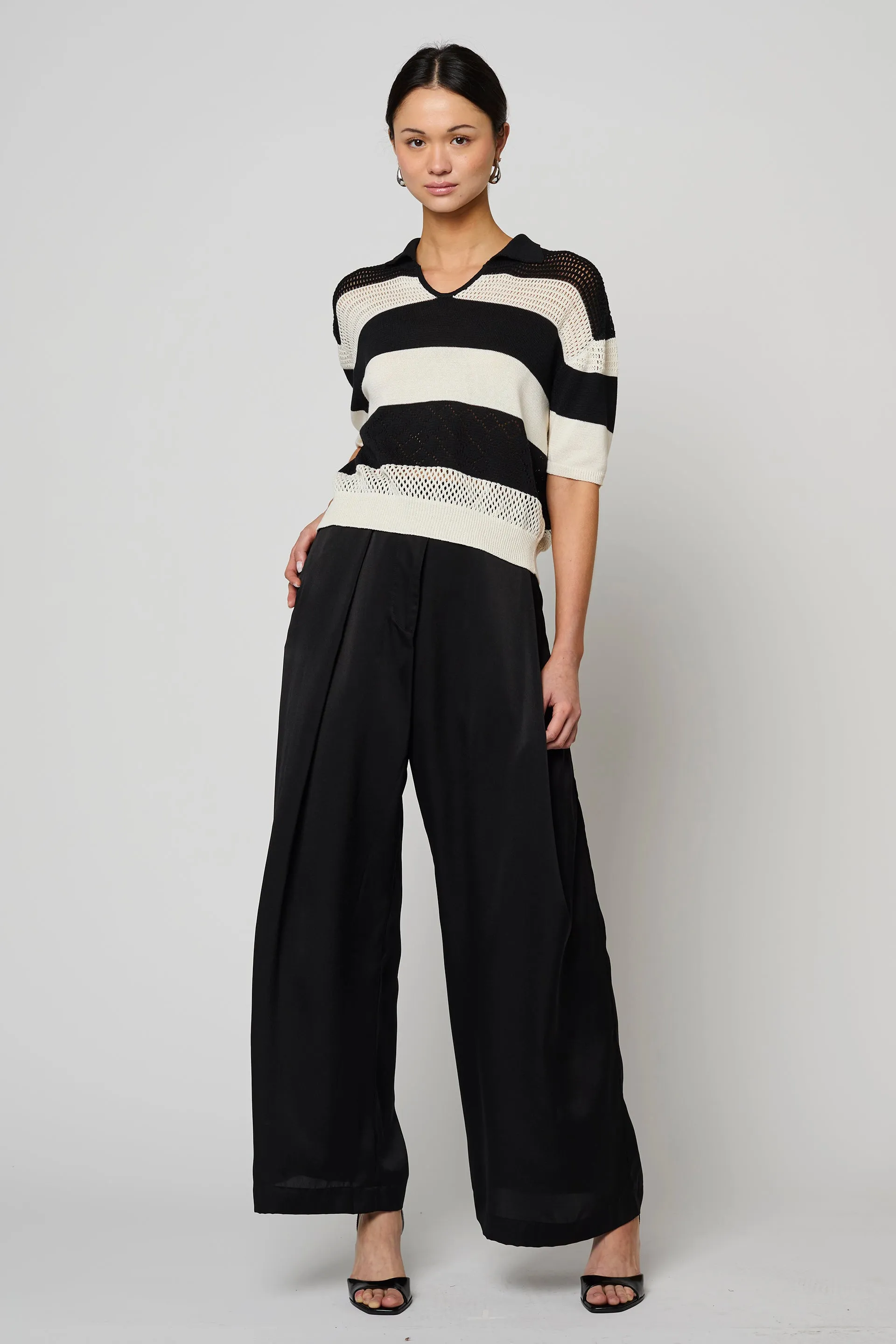 ASYMMETRICAL WIDE TROUSER sold by Atelier Delphine product image thumbnail 3