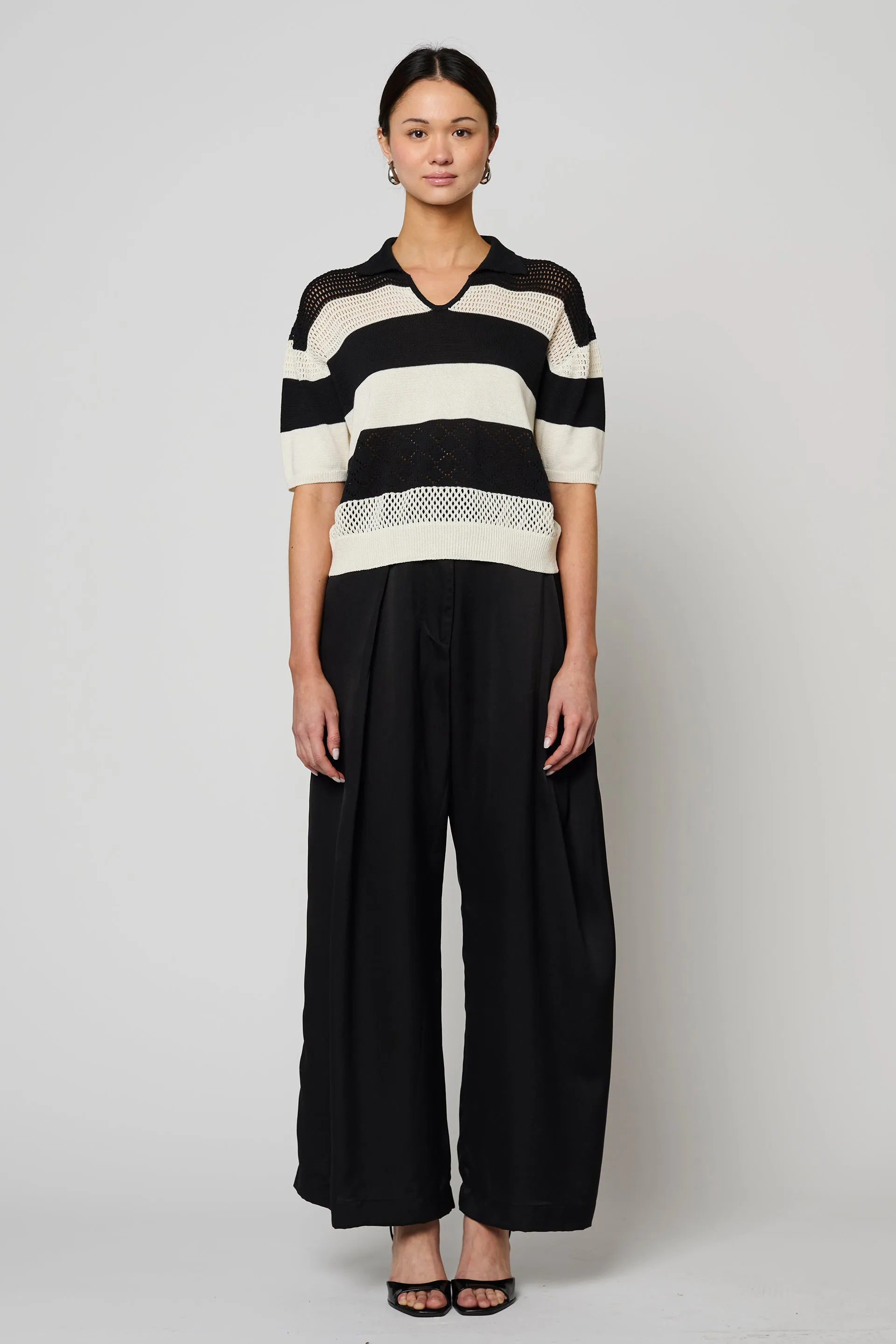 ASYMMETRICAL WIDE TROUSER sold by Atelier Delphine product image thumbnail 2