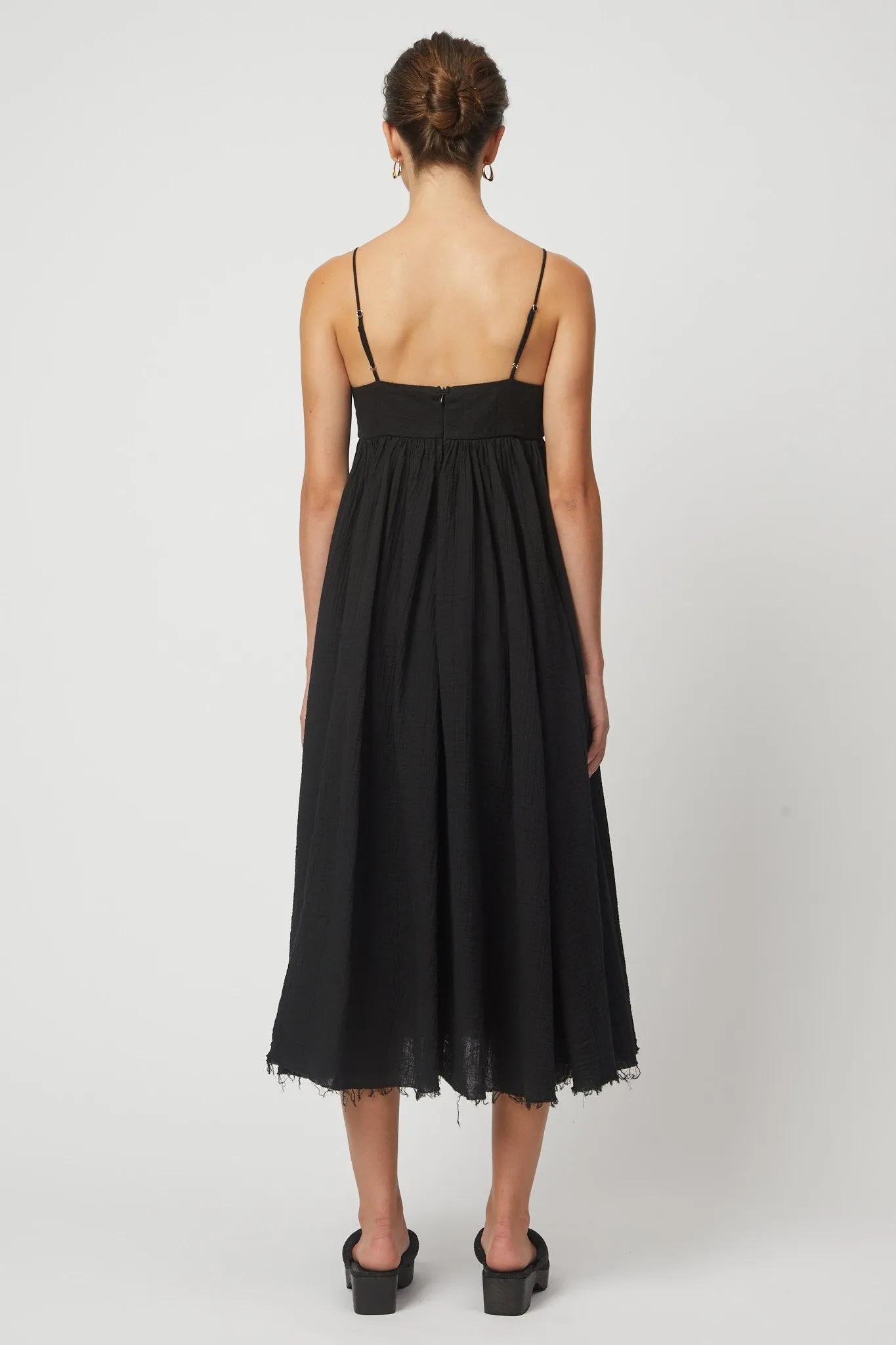 Arquette Dress in Organic Cotton sold by Atelier Delphine product image thumbnail 3