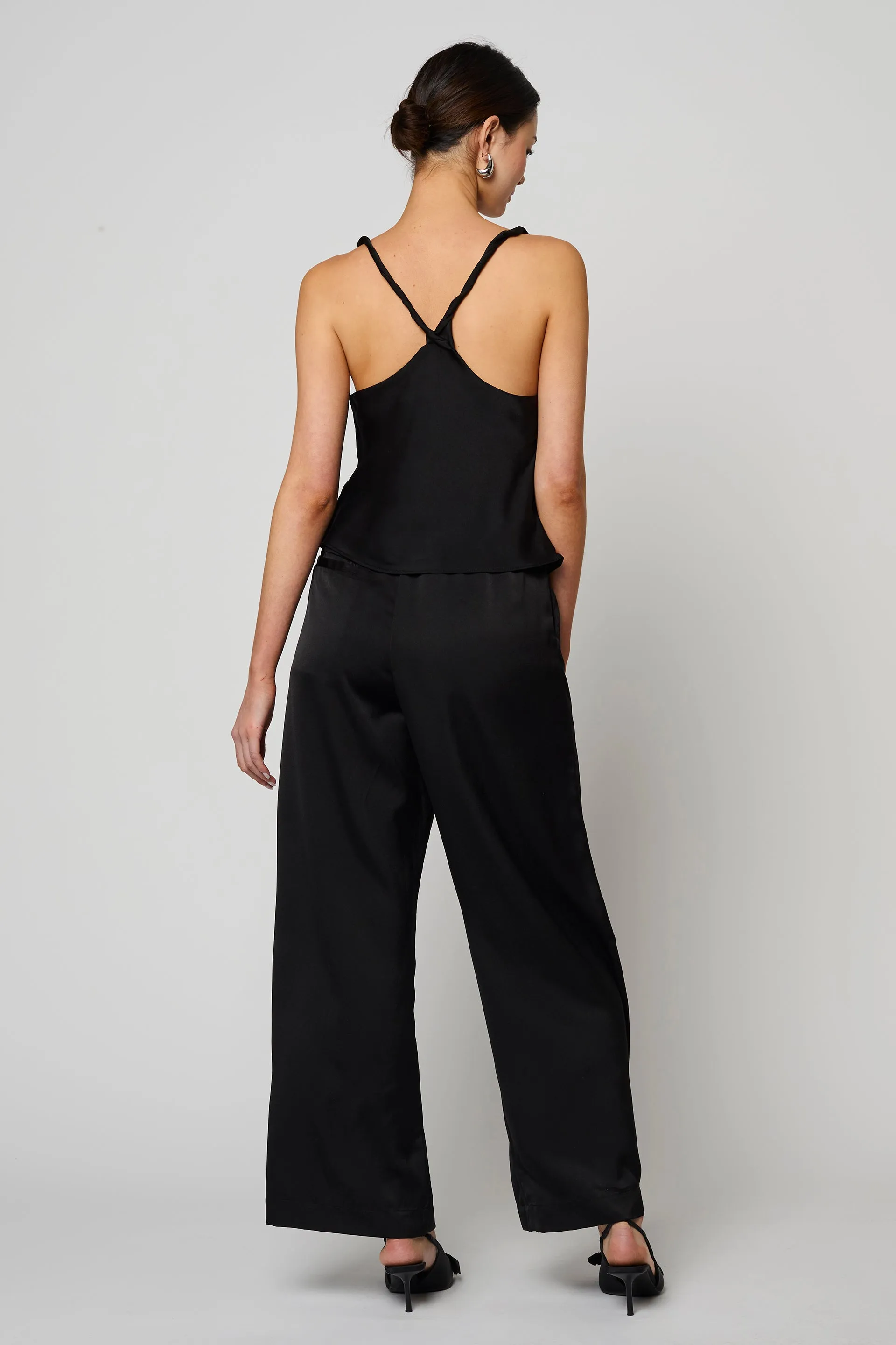 TWISTED SATIN TOP sold by Atelier Delphine product image thumbnail 2