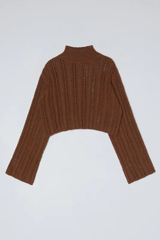 Lousanne Sweater Top in Cotton Knit sold by Atelier Delphine