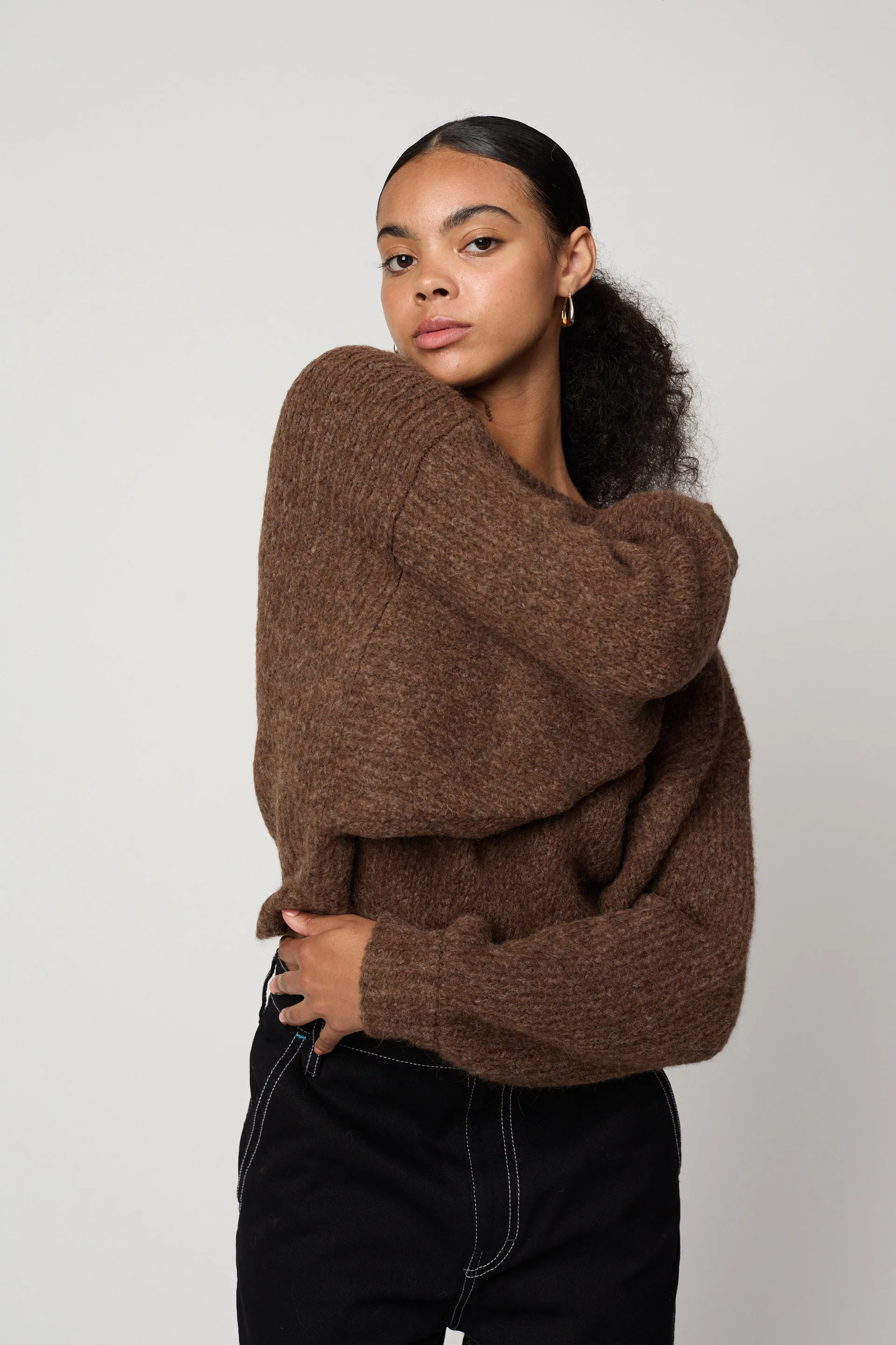 BALLOON SLEEVE SWEATER sold by Atelier Delphine product image thumbnail 5