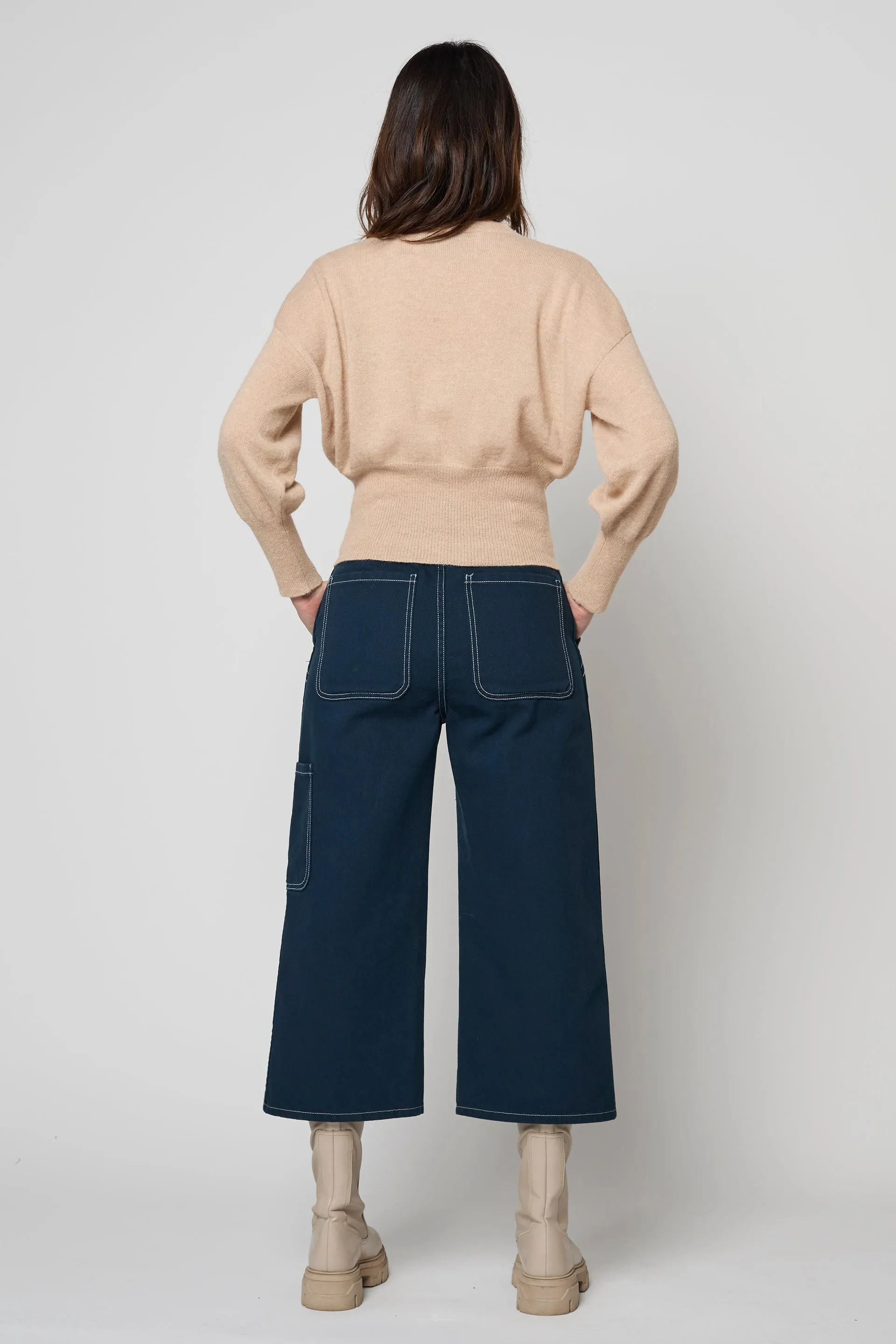 Joliette Sweater in High Gauge Alpaca sold by Atelier Delphine product image thumbnail 3
