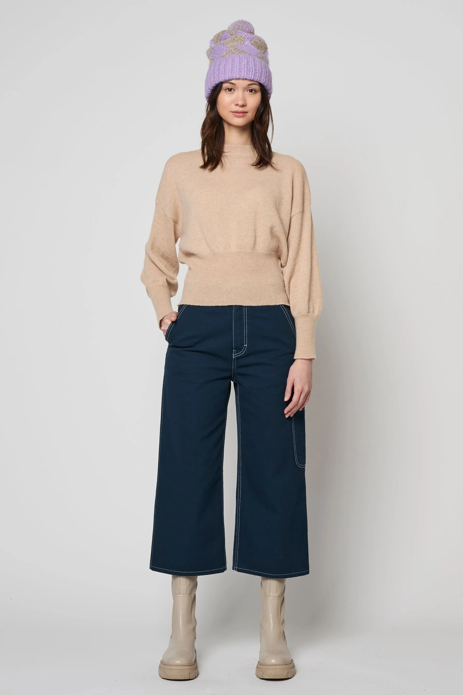 Joliette Sweater in High Gauge Alpaca sold by Atelier Delphine product image thumbnail 5
