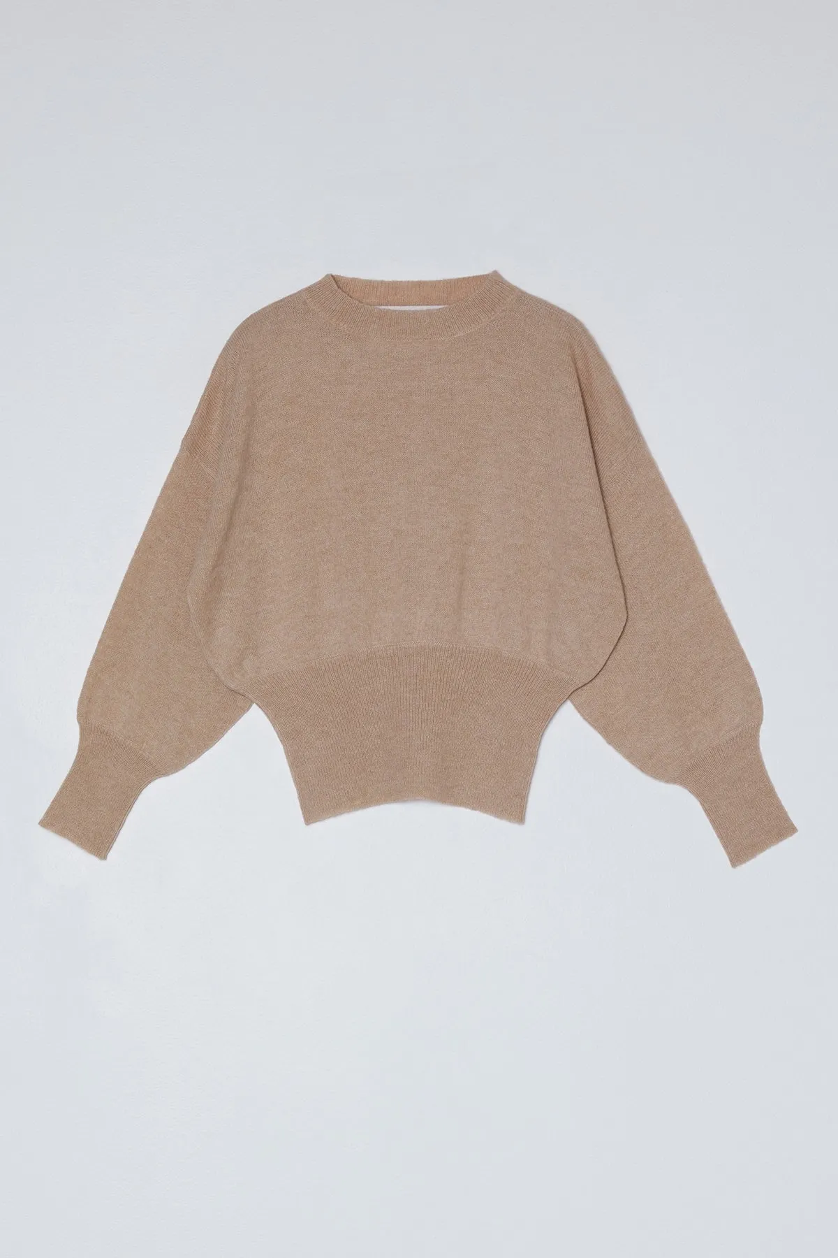 Joliette Sweater in High Gauge Alpaca sold by Atelier Delphine