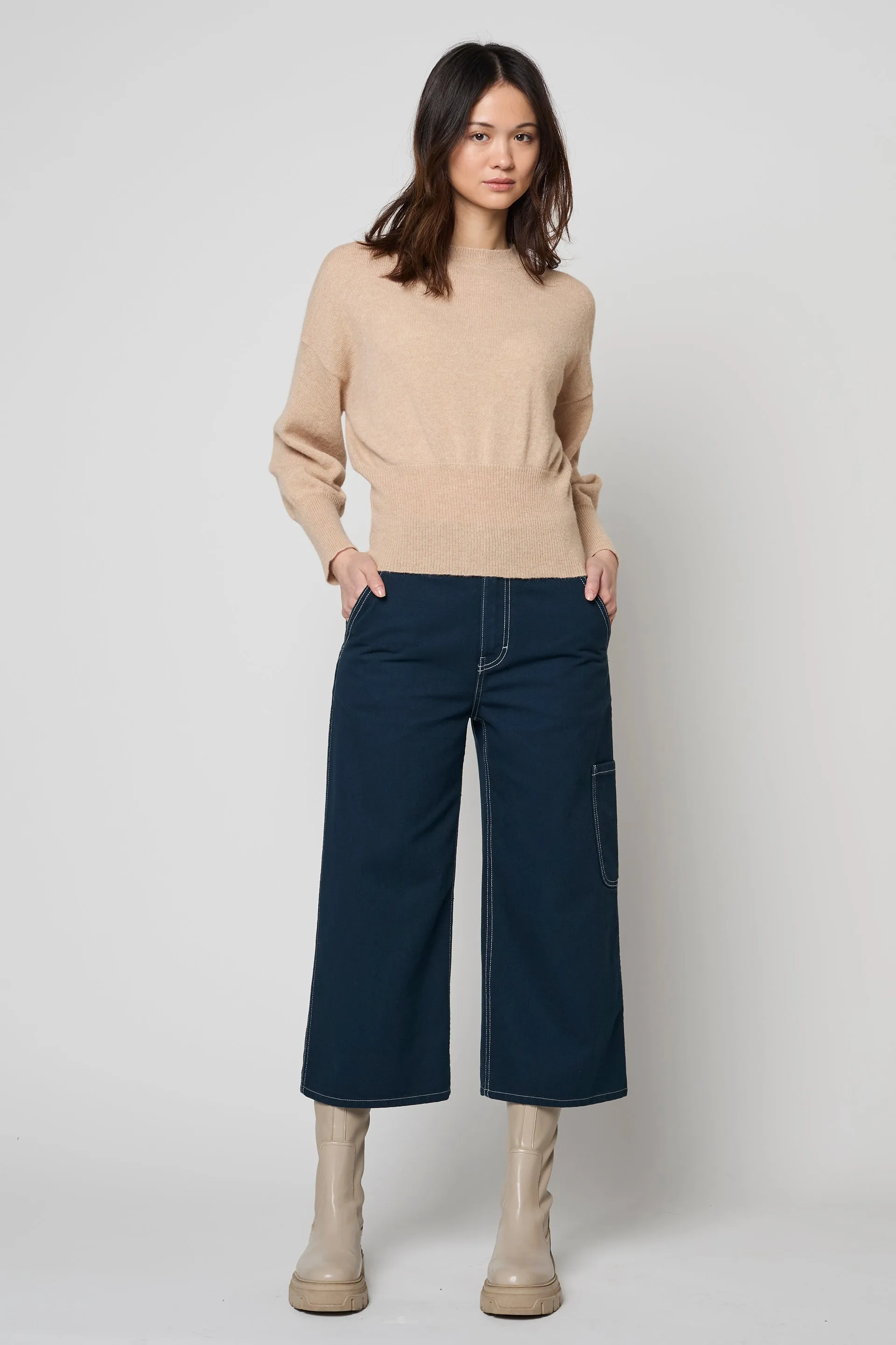 Joliette Sweater in High Gauge Alpaca sold by Atelier Delphine product image thumbnail 2