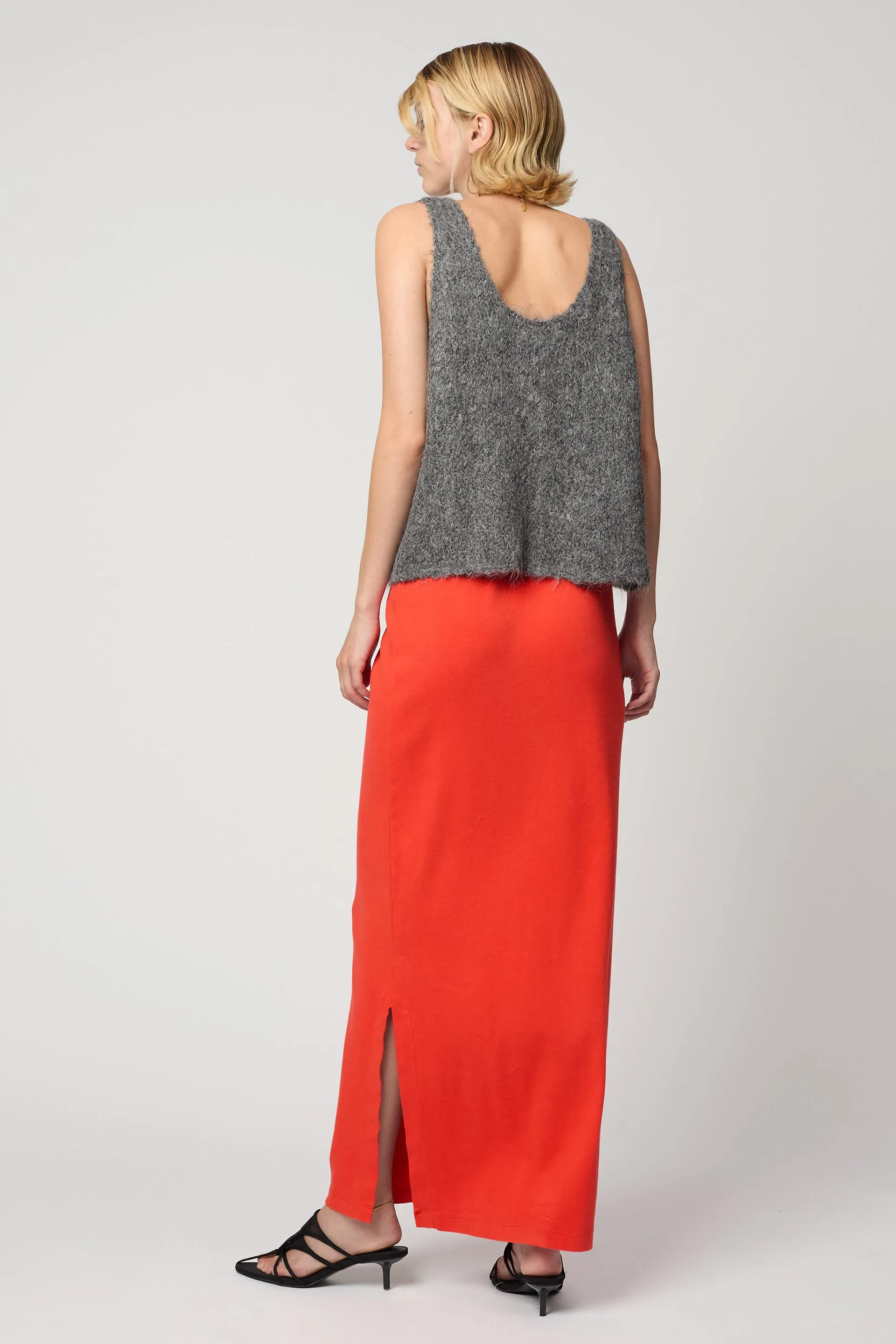 SWEATER TANK IN SURI ALPACA AIRY KNIT sold by Atelier Delphine product image thumbnail 3