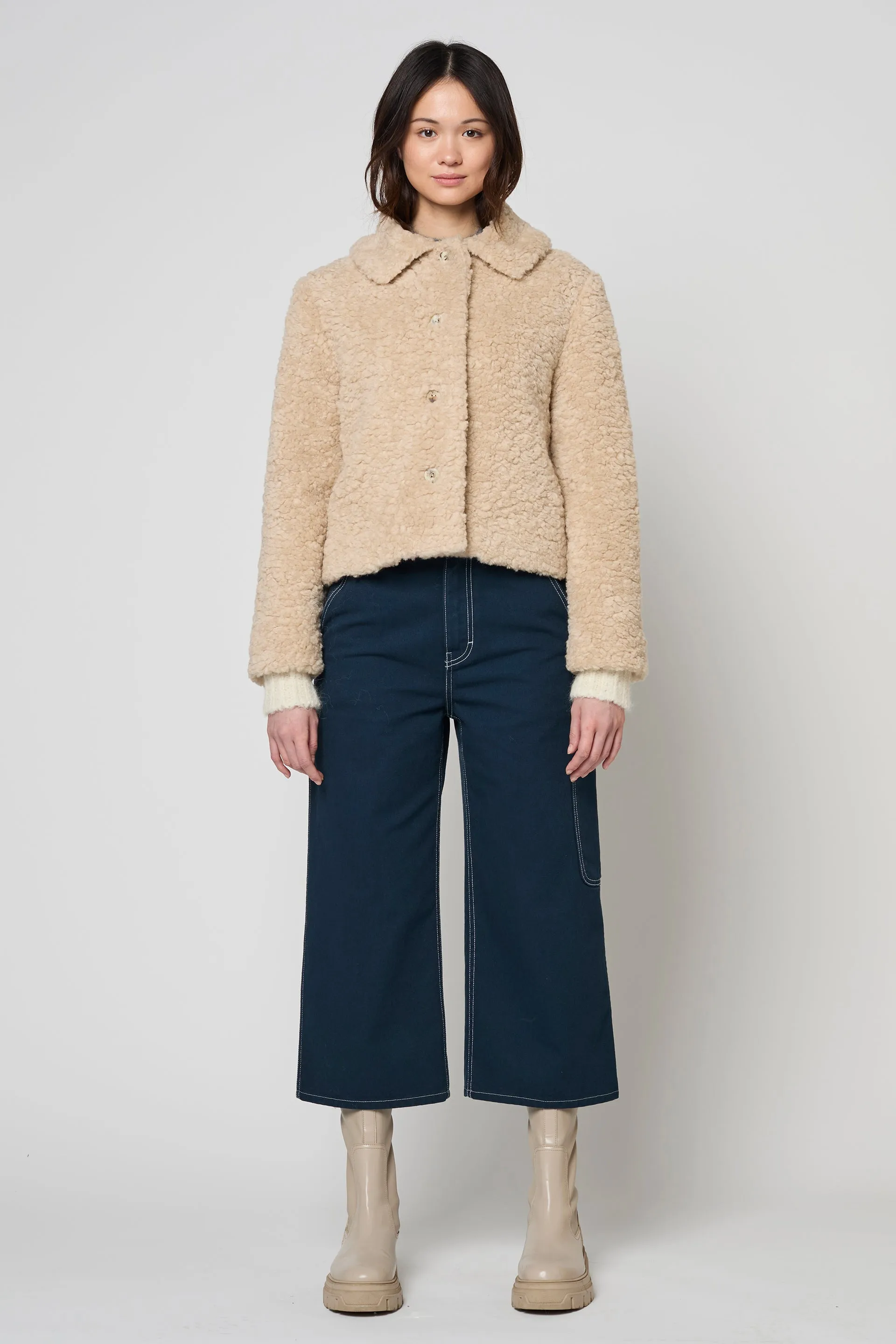 Fur Free Fur Collared Jacket sold by Atelier Delphine product image thumbnail 3