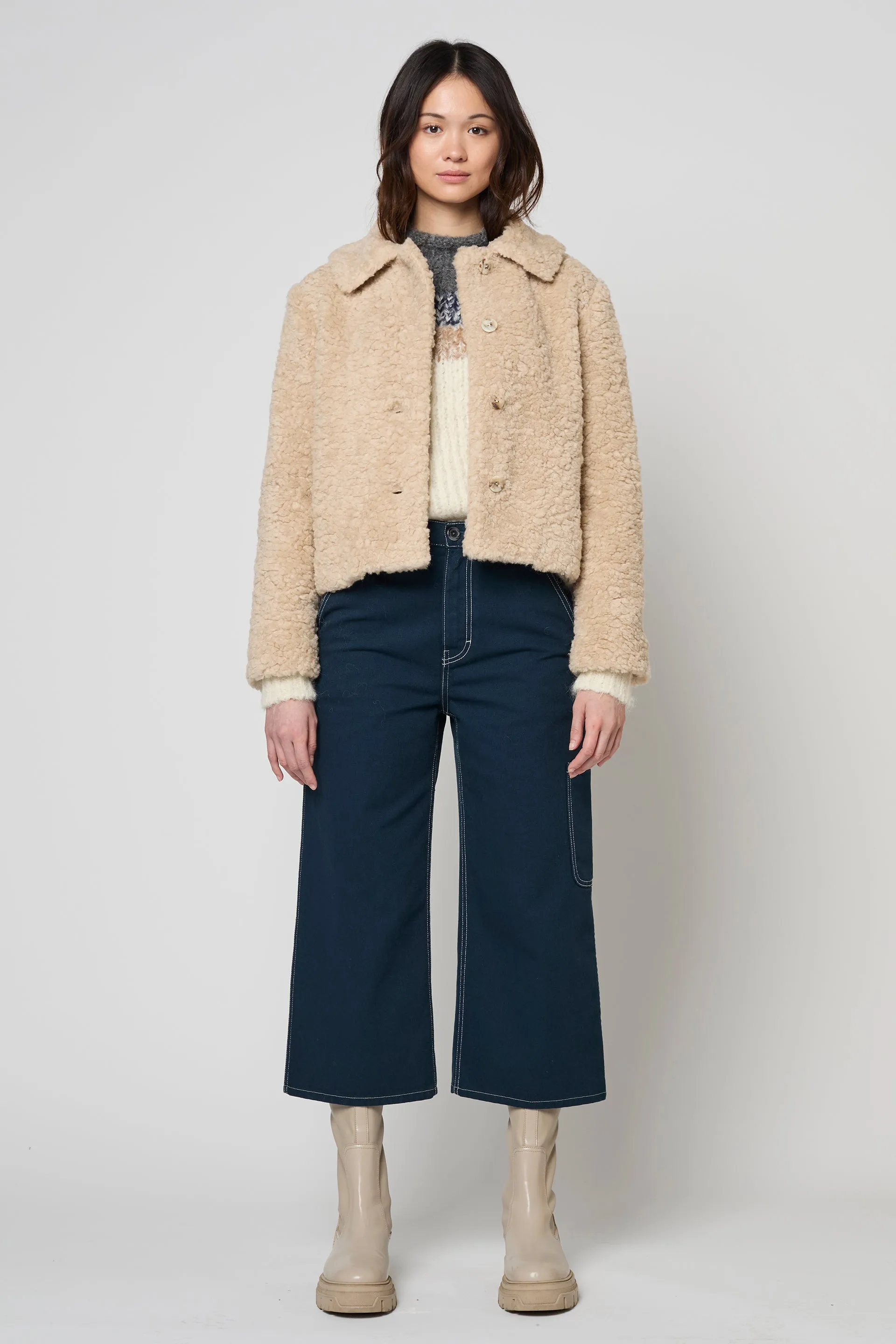 Fur Free Fur Collared Jacket sold by Atelier Delphine product image thumbnail 5