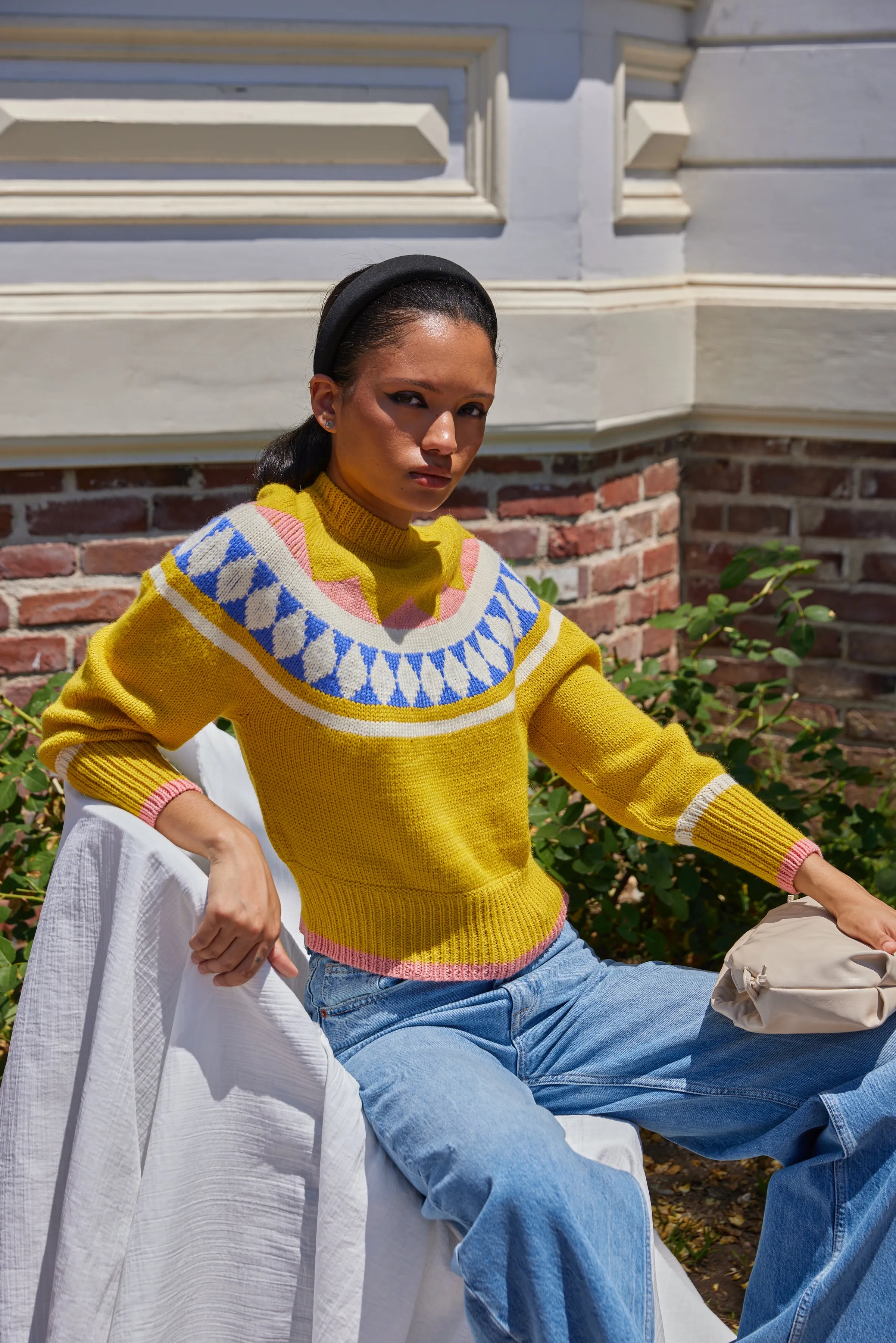 Bella Sweater in Washed Wool sold by Atelier Delphine product image thumbnail 4