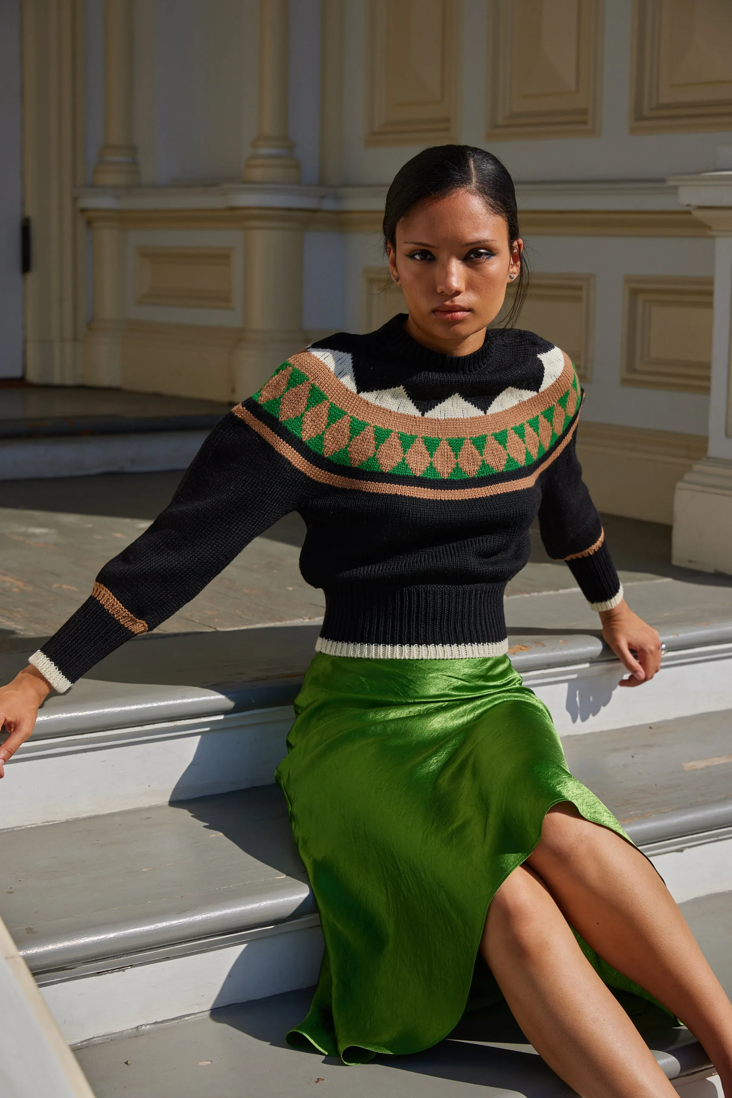 Bella Sweater in Washed Wool sold by Atelier Delphine product image thumbnail 2