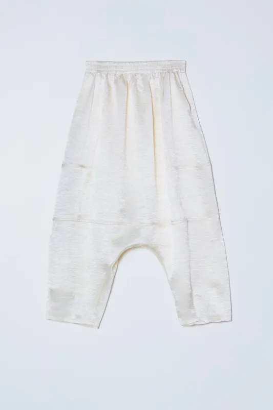 Kiko Pant in Crinkled Satin made by Atelier Delphine