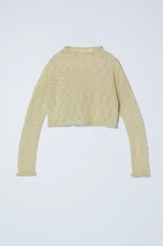 Charlotte Top in Air Knit made by Atelier Delphine