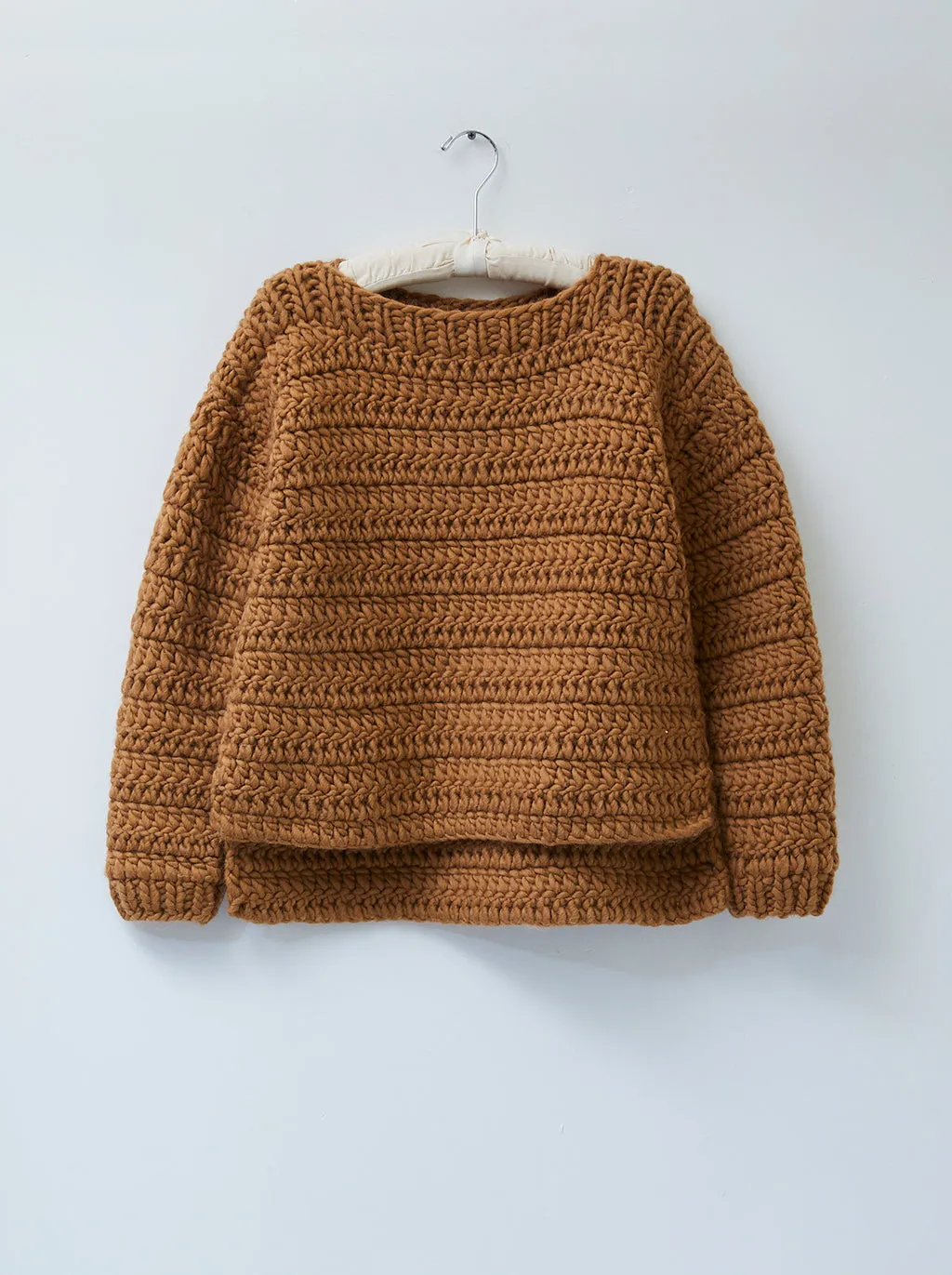 Elmira Sweater Wool Handmade sold by Atelier Delphine