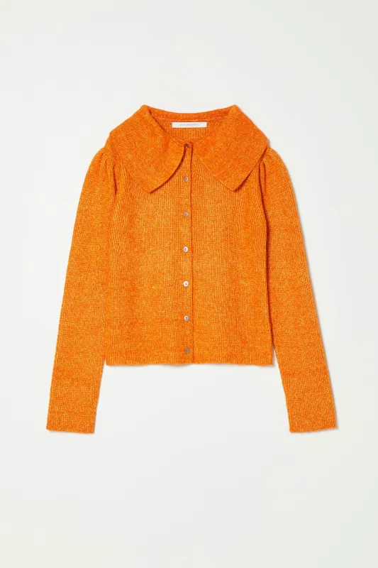 Salma Cardigan in Alpaca and Silk made by Atelier Delphine