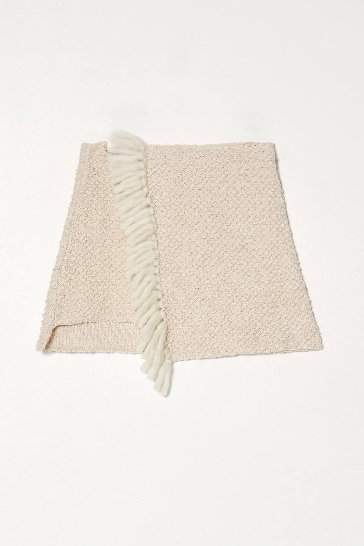 Boucle Mini Skirt with Fringes sold by Atelier Delphine product image thumbnail 2