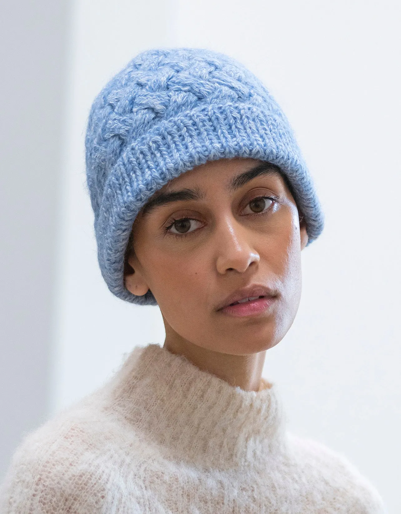 Cable Beanie sold by Atelier Delphine product image thumbnail 2