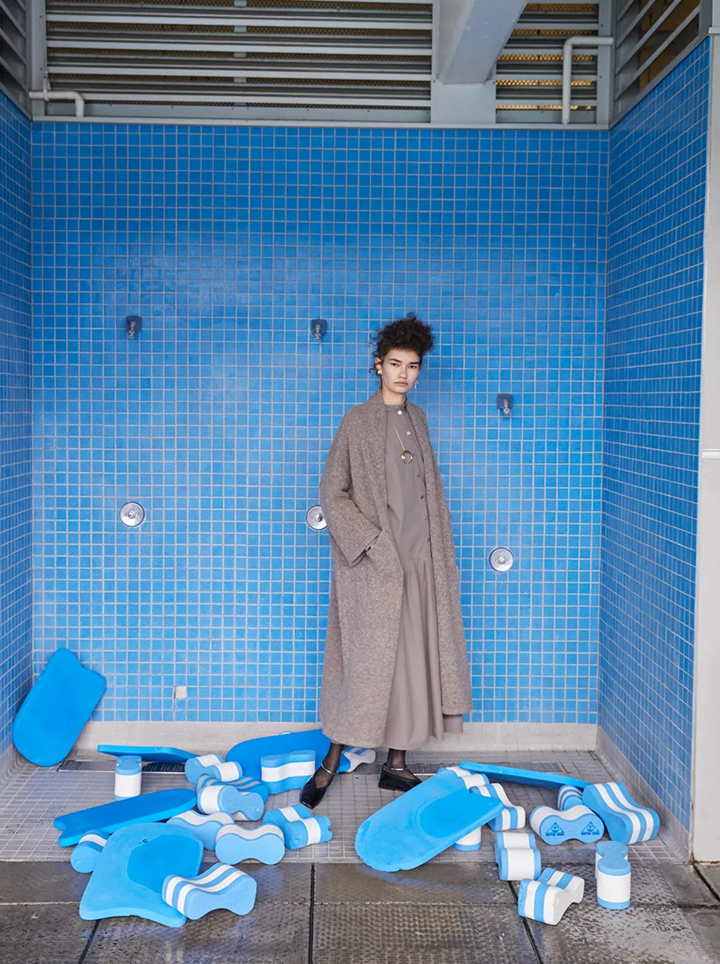 Winona Dress in Japanese Poplin sold by Atelier Delphine product image thumbnail 5