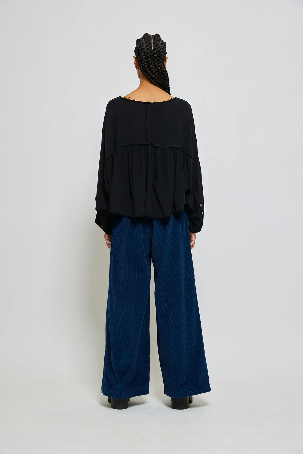 Serwa Top in Vintage Viscose sold by Atelier Delphine product image thumbnail 5