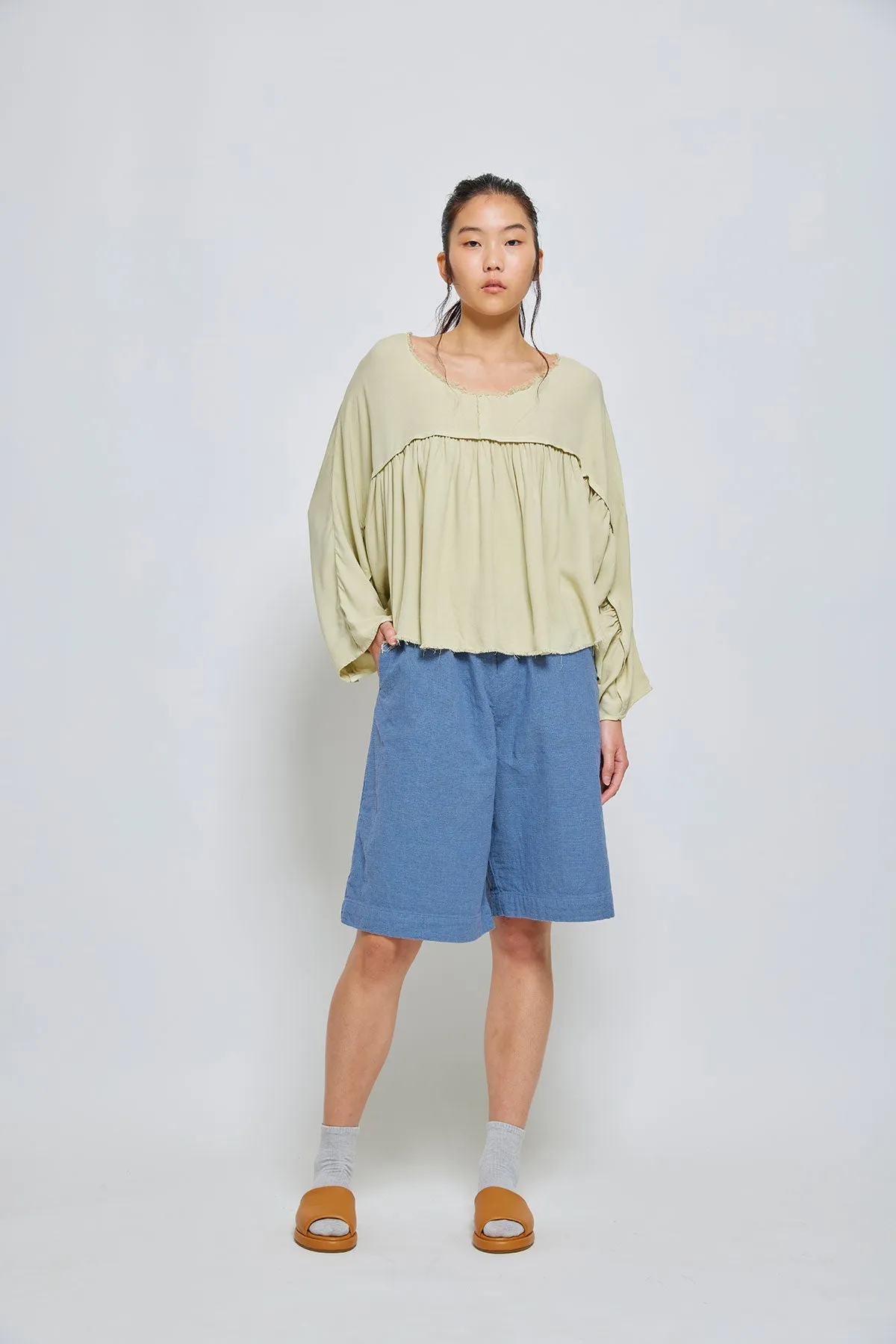 Serwa Top in Vintage Viscose sold by Atelier Delphine product image thumbnail 2