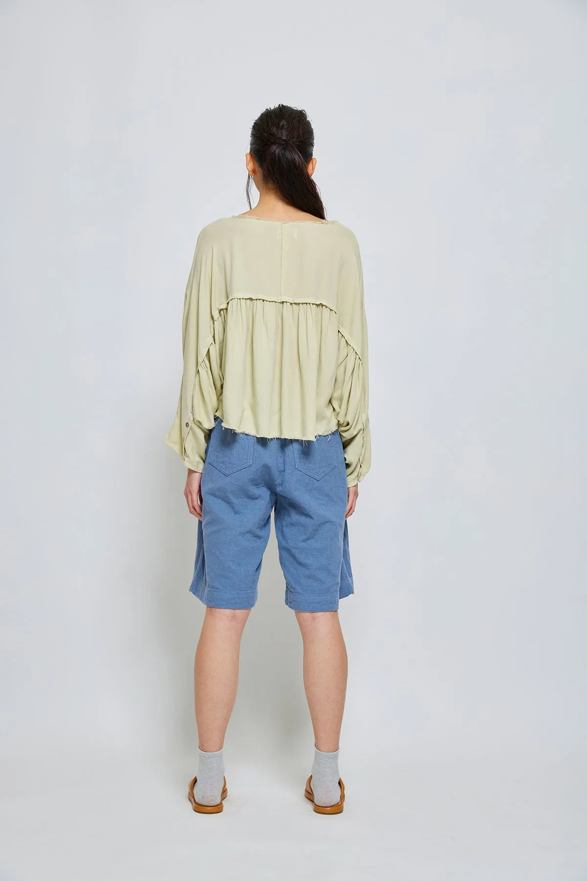 Serwa Top in Vintage Viscose sold by Atelier Delphine product image thumbnail 4