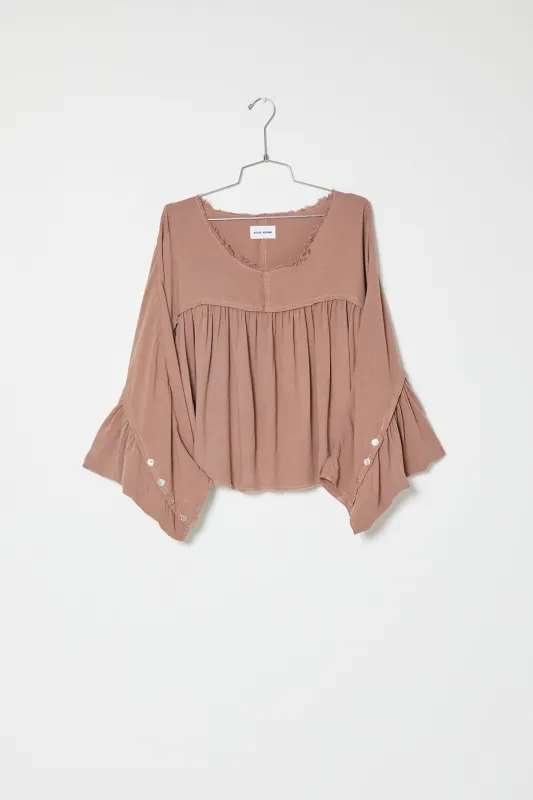 Serwa Top in Vintage Viscose made by Atelier Delphine