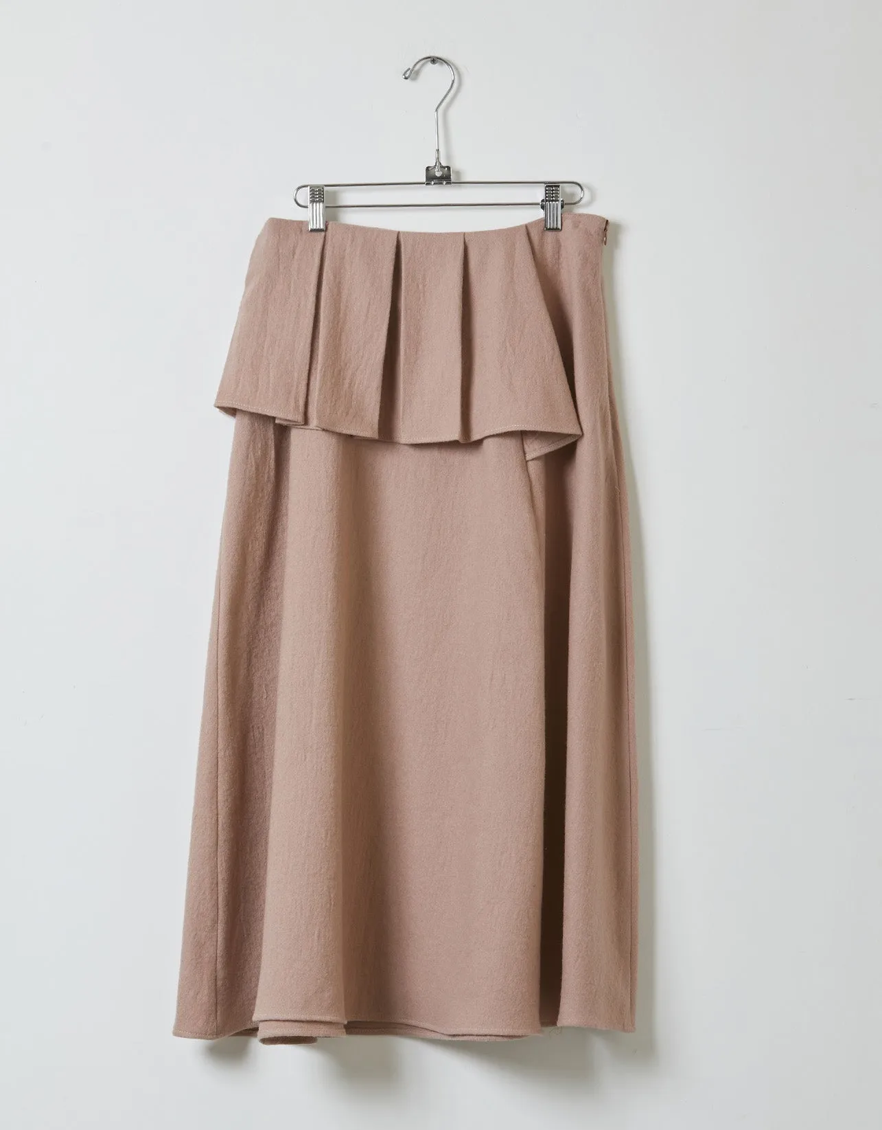 Chloe Washed Cotton Wool Skirt sold by Atelier Delphine product image thumbnail 3
