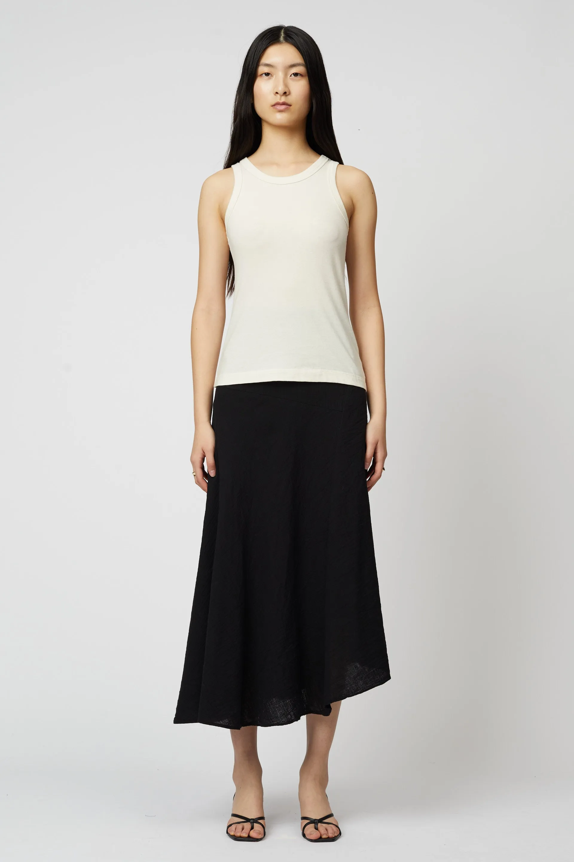 Maugaux Skirt in Crinkled Cotton sold by Atelier Delphine product image thumbnail 2