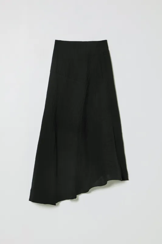 Maugaux Skirt in Crinkled Cotton made by Atelier Delphine
