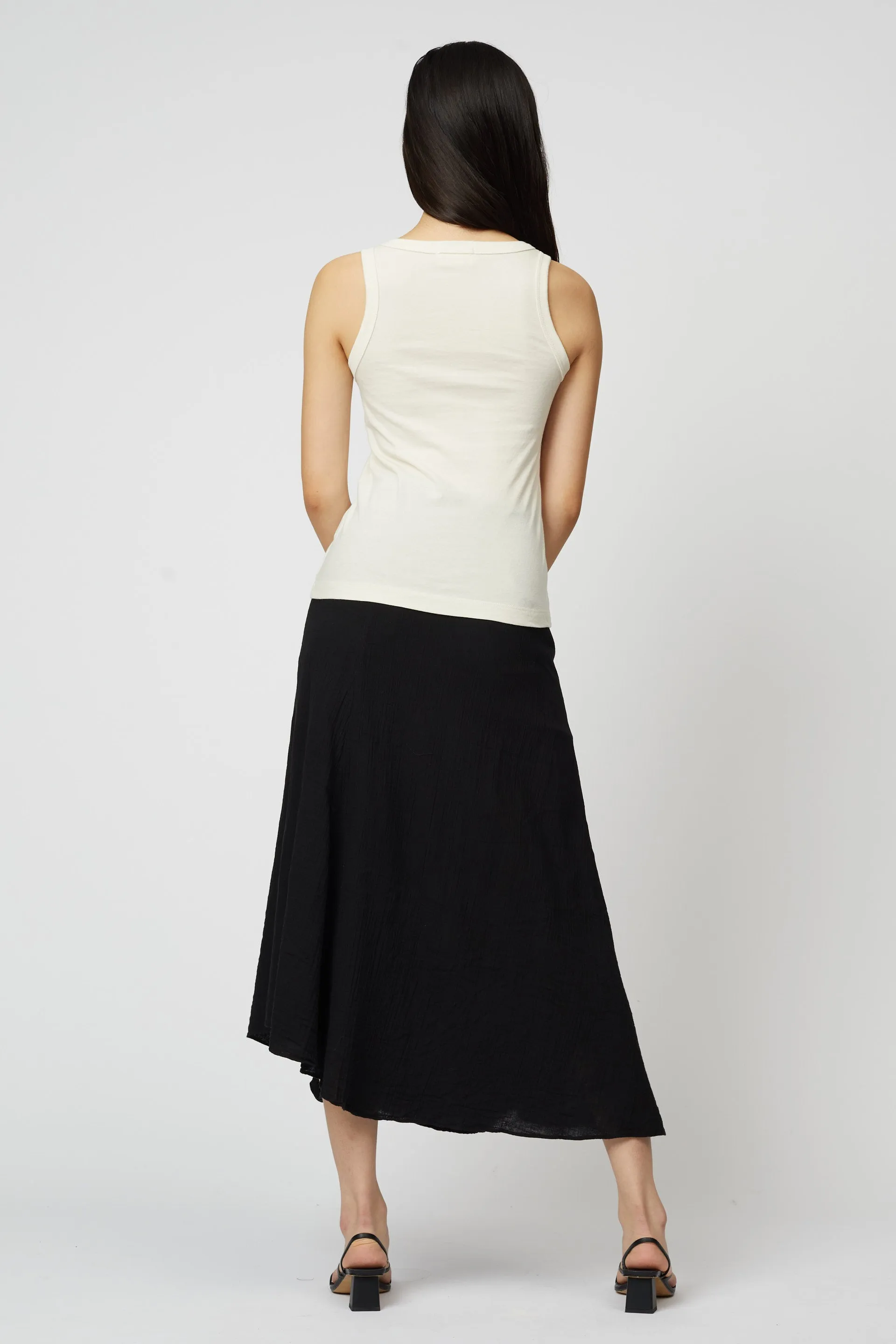 Maugaux Skirt in Crinkled Cotton sold by Atelier Delphine product image thumbnail 3
