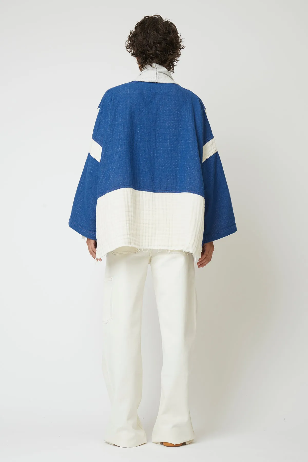 Kimono Jacket 5 Layer gauze Denim sold by Atelier Delphine product image thumbnail 3