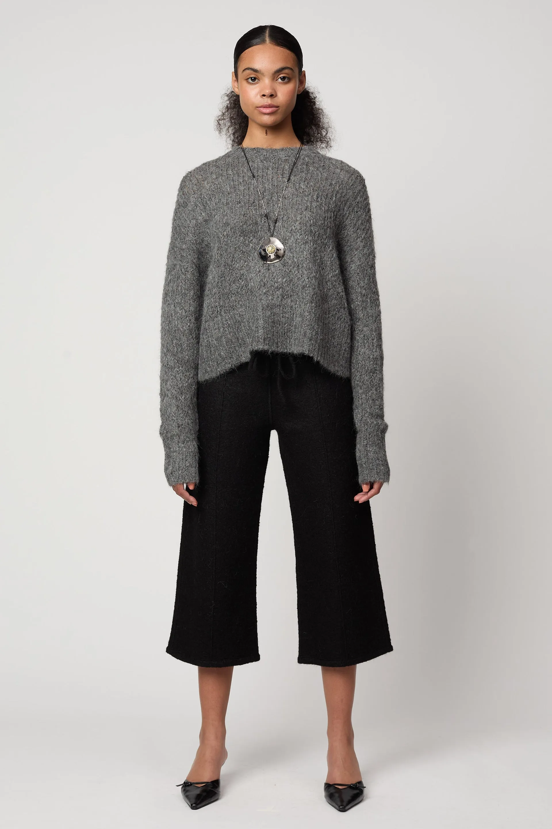 Bailey Top in Suri Alpaca Blend sold by Atelier Delphine product image thumbnail 2