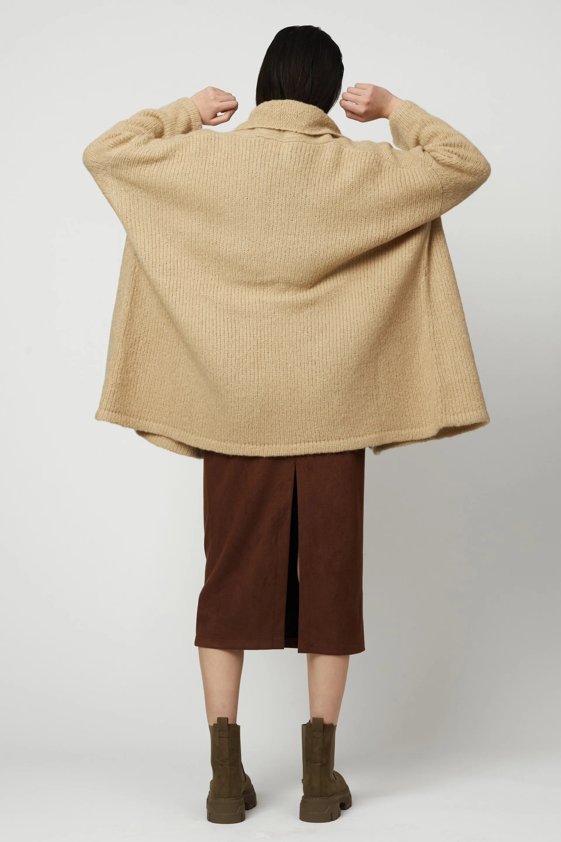 Haori Coat in Supreme Alpaca sold by Atelier Delphine product image thumbnail 5