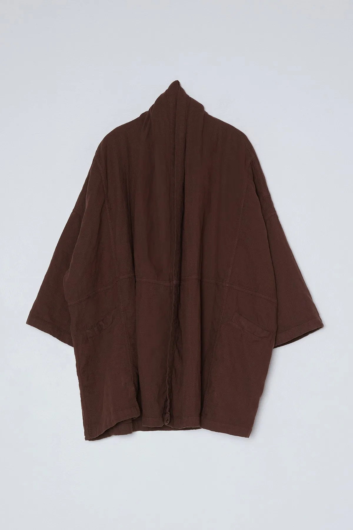 Haori Coat in Double Layer Gauze sold by Atelier Delphine